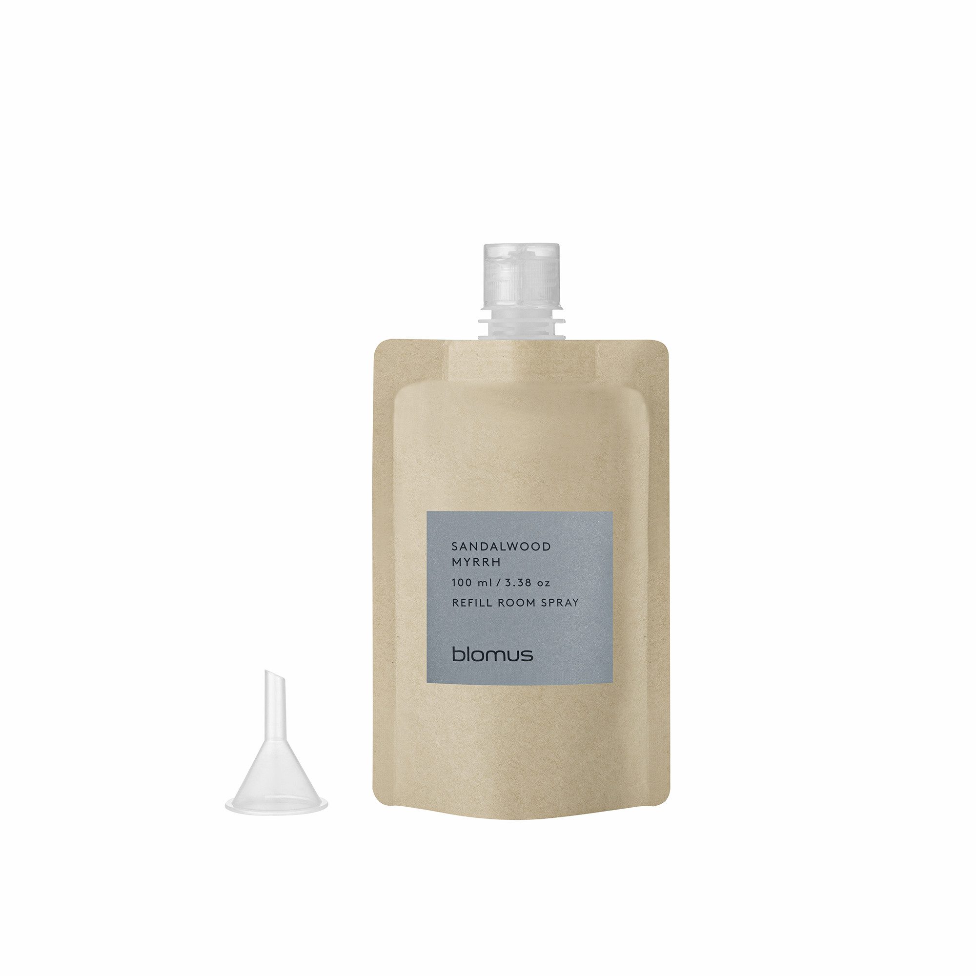 blomus Raumduft-Nachfüllflasche -FRAGA- Raumspray Nachfüllset, Raumduft: 100ml (1-St), langanhaltender Duft, Serie -FRAGA-, Betonbehälter, 100ml von blomus