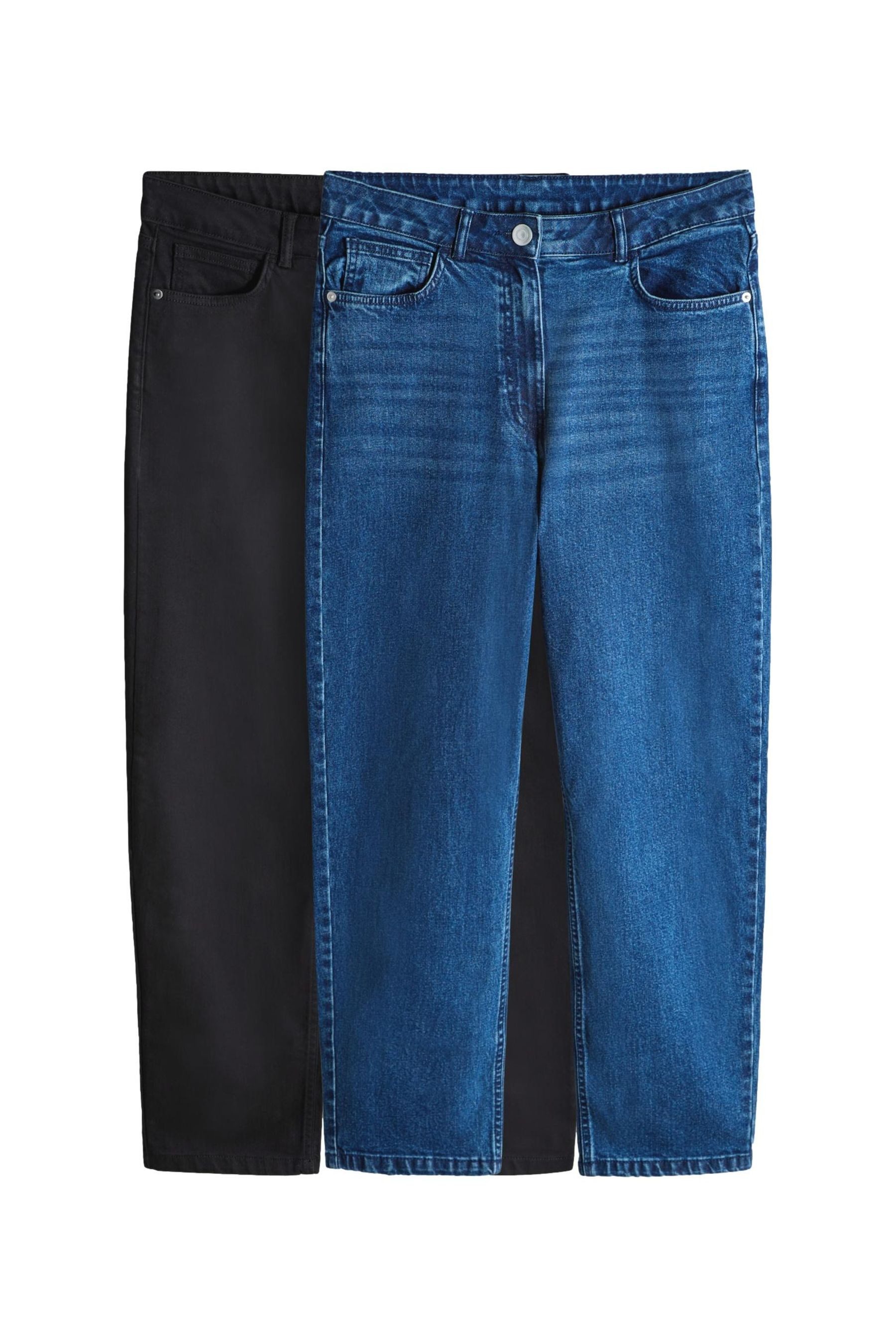 Mom-Jeans The Set Mom-Jeans, 2er-Pack