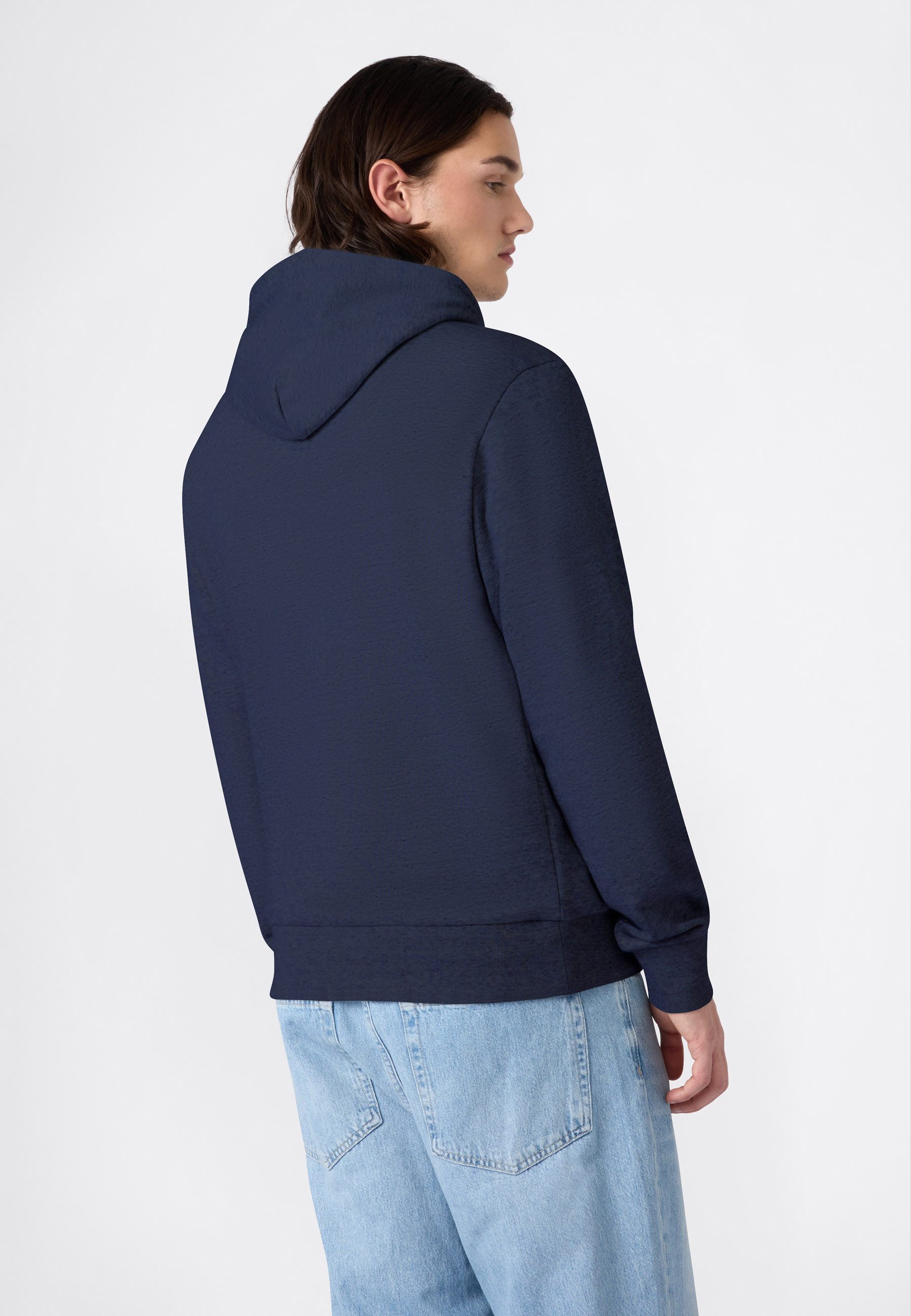 Champion Kapuzensweatshirt Graphic Terry Hoodie mit Rundhalsausschnitt, aus Baumwolle und Polyester