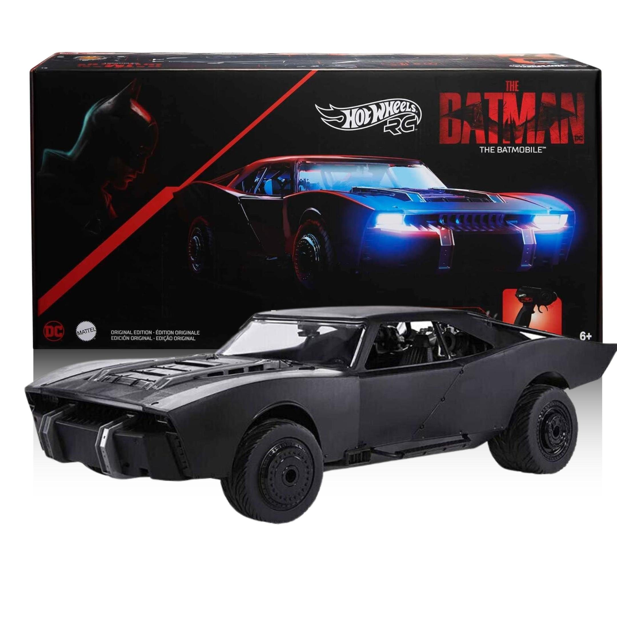 Batmobil Fernbedienung Dodge mit Maßstab Wheels Batman Auto Hot 1:10, ferngesteuertes im RC-Auto von