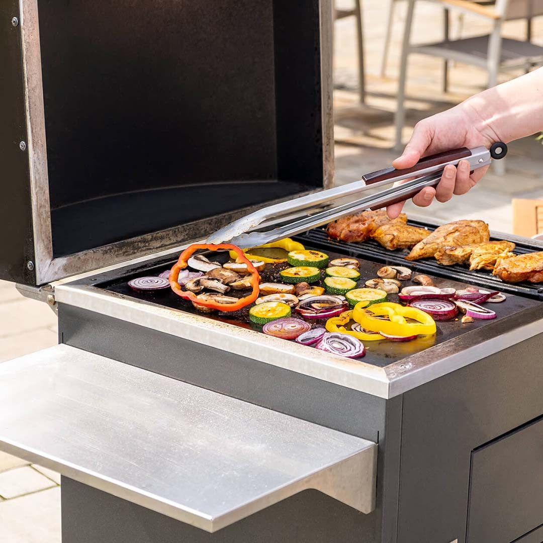 Feuercampus Grillplatte FOCARIUS All in One - Grill, Plancha, Smoker, Backofen