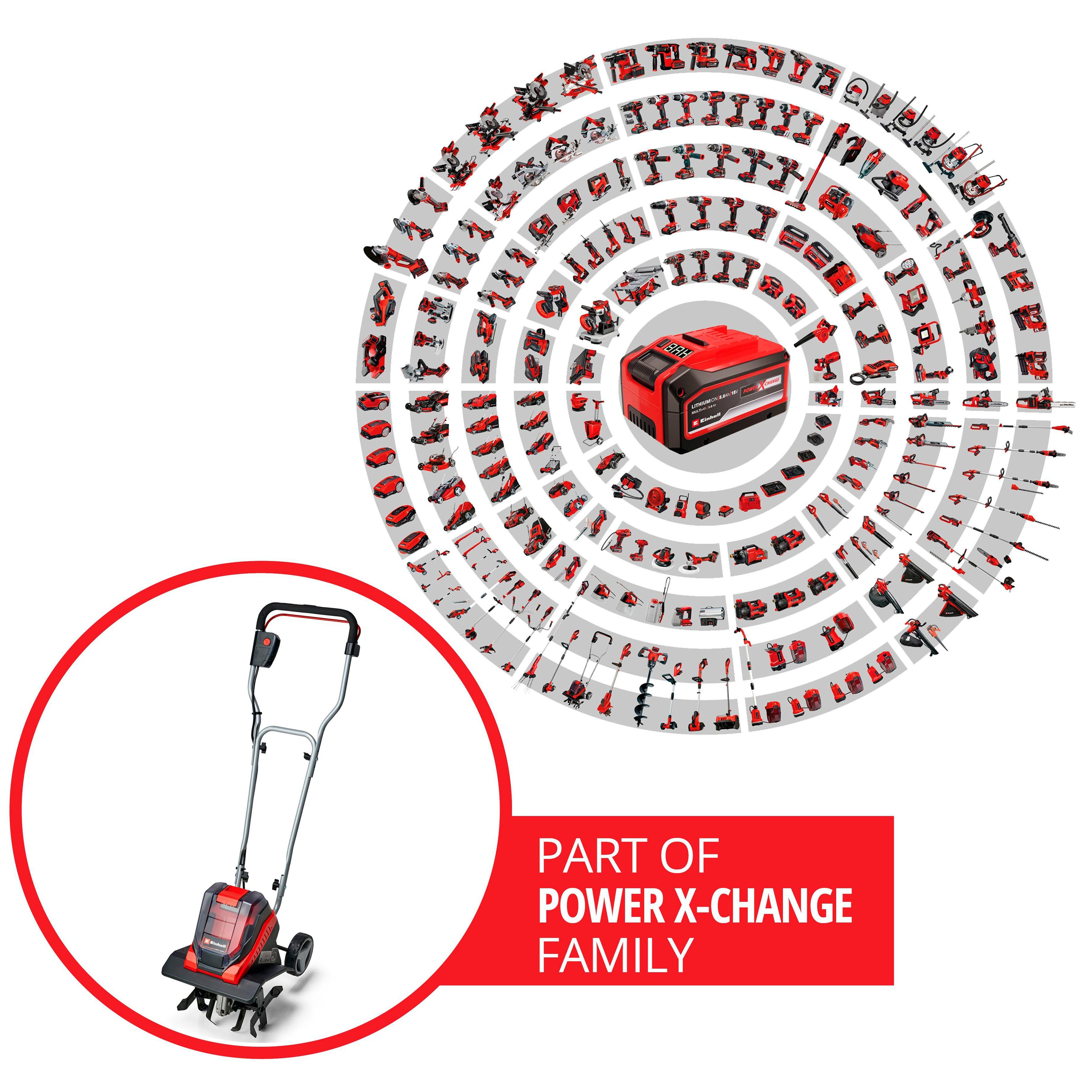 Einhell Akku-Motorhacke GE-CR 30 Li-Solo, 30 cm Arbeitsbreite, ohne Akku – Bild 5 von 5