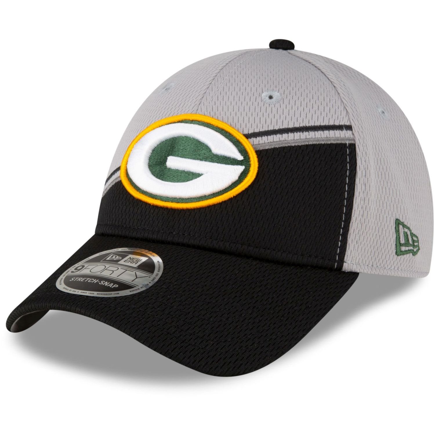 New Era Flex Cap 9Forty Stretch SIDELINE 2023 Green Bay Packers