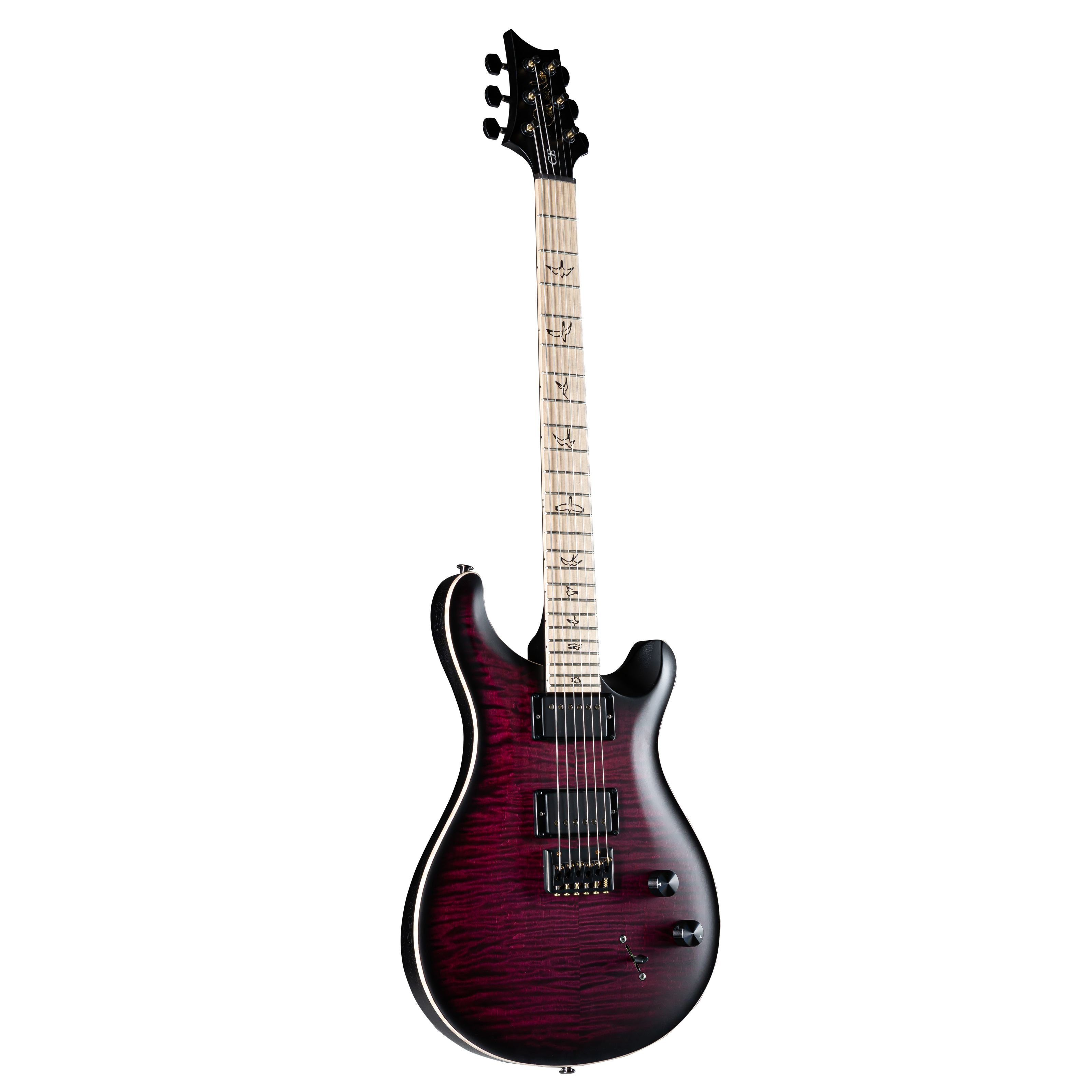 PRS E-Gitarre, Dustie CE24 Hardtail Burst Limited Edition - Custom E-Gitarre, E-Gitarren, Premium-Instrumente, Dustie Waring CE24 Hardtail Waring Burst Limited Edition - Custom