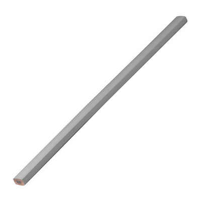 Livepac Office Bleistift 10 Zimmermannsbleistifte / Länge: 25cm / Farbe: lackiert grau