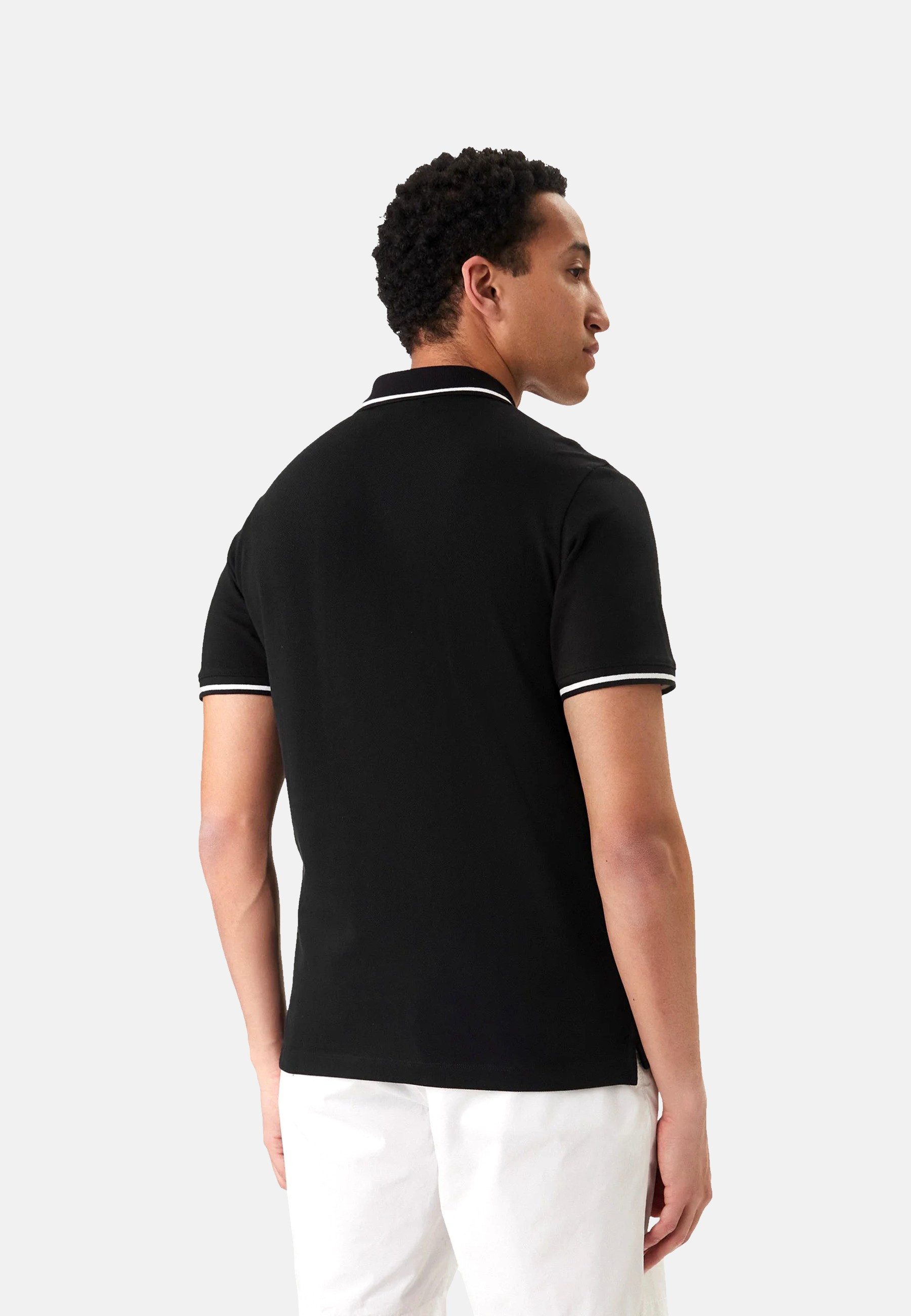 Emporio Armani Poloshirt Poloshirt Kurzarmshirt mit Polokragen (1-tlg., 1)