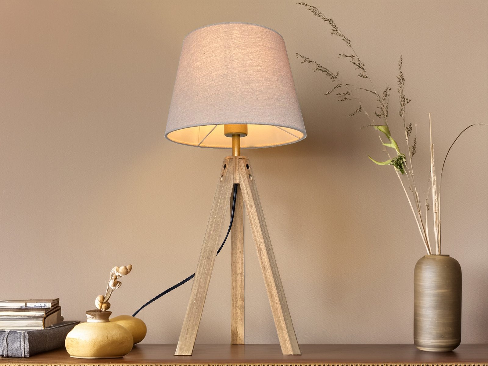 meineWunschleuchte Nachttischlampe, ohne Leuchtmittel, groß-e mit Lampen-Sc günstig online kaufen