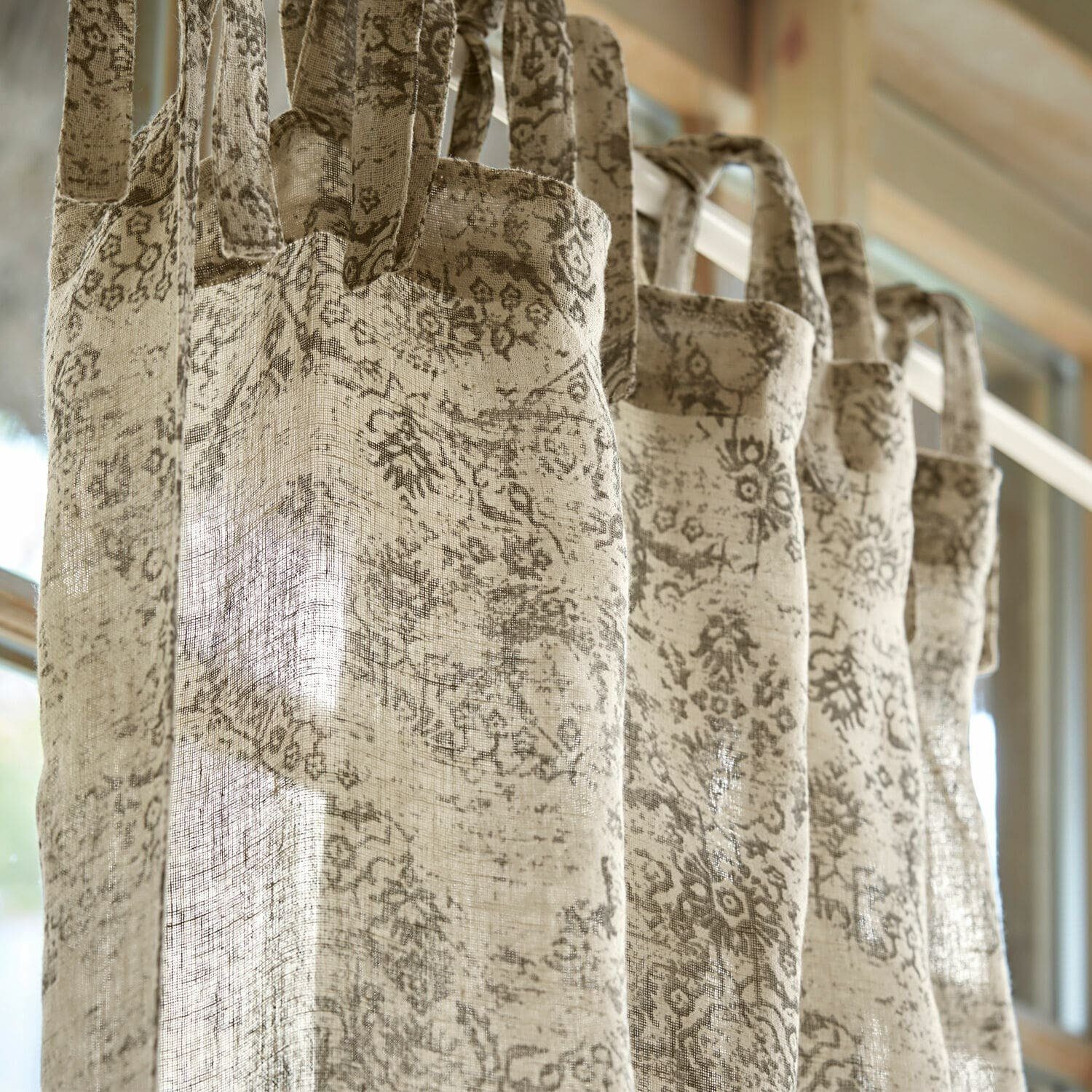Mirabeau Vorhang Gardine Mirette beige/grau