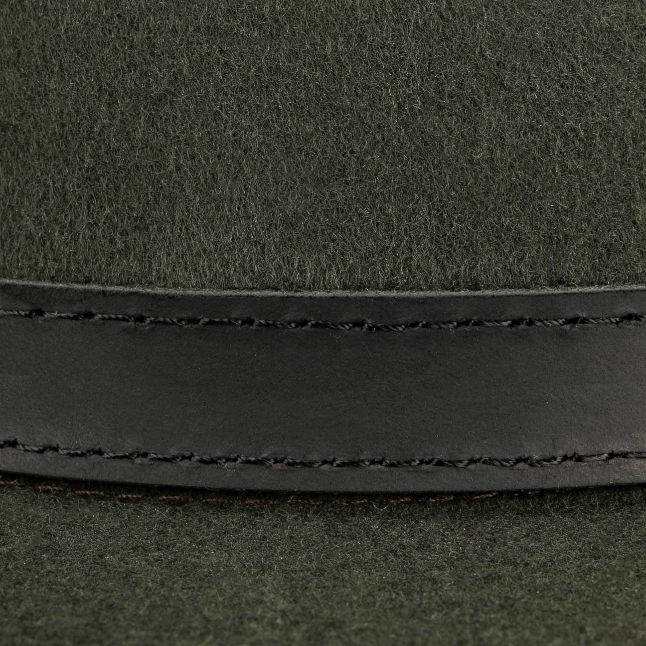 Herrenhut (1-St) Cowboyhut mit dunkelgrün Stetson Lederband
