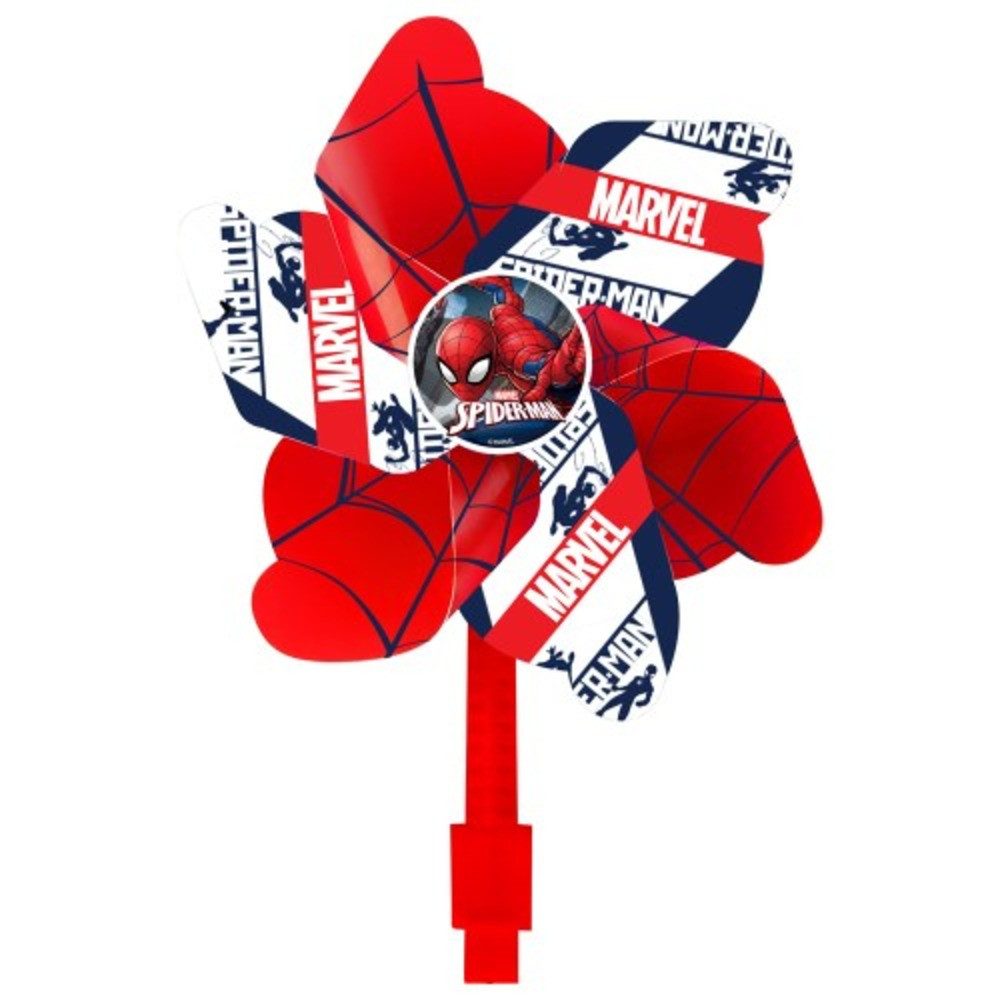 Seven Polska Windrad SPIDERMAN Lenker-Windrad, Drehspaß für Roller und Fahrrad