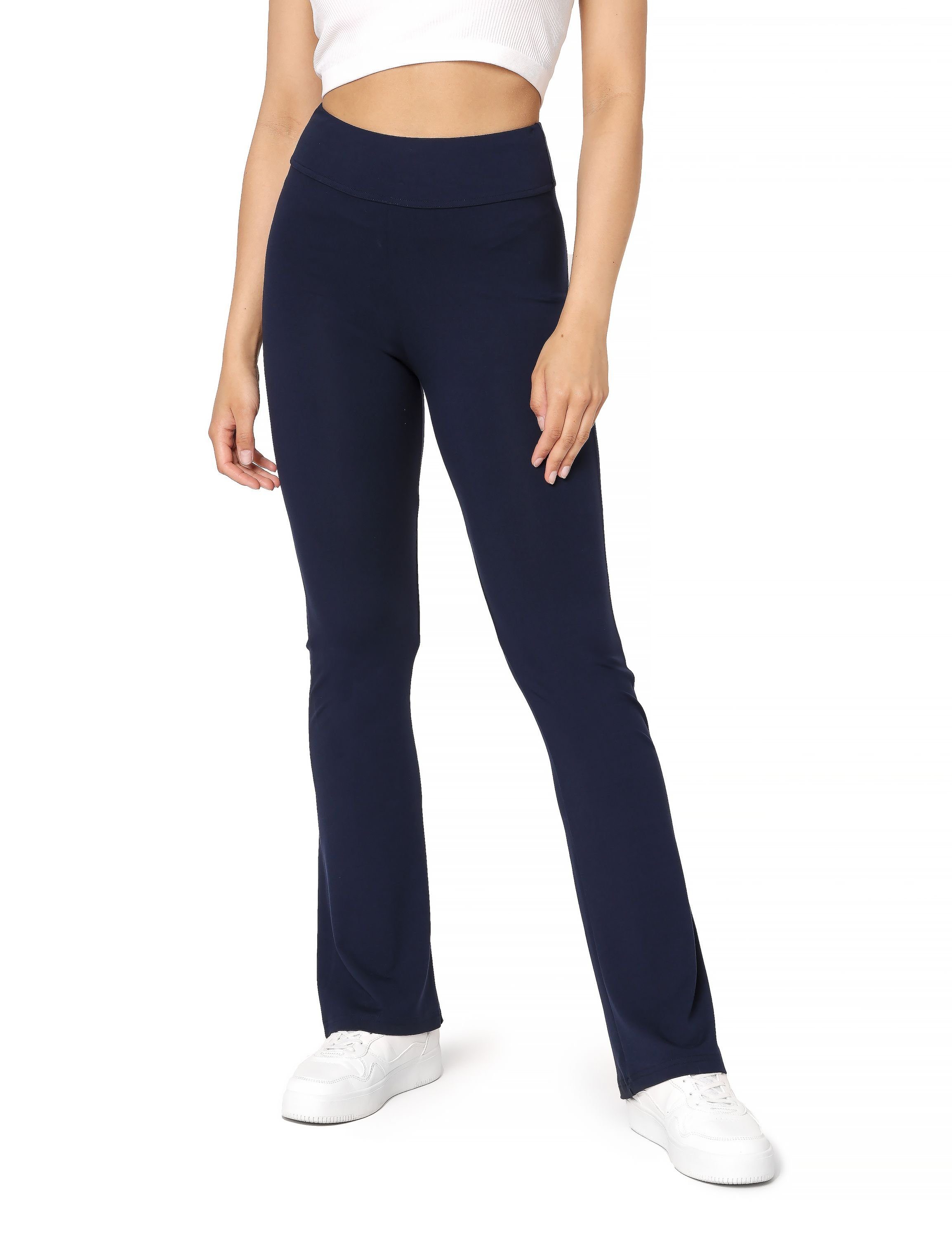 Bellivalini Leggings Damen Yogahose Jogginghose Flare Hose BLV50-277 (1-tlg günstig online kaufen