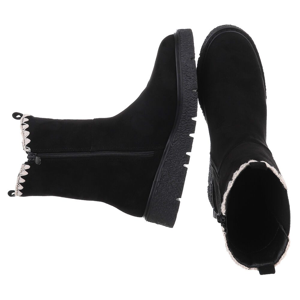 Ital-Design Damen Freizeit Stiefelette (88460362) Keilabsatz/Wedge Keilstie günstig online kaufen