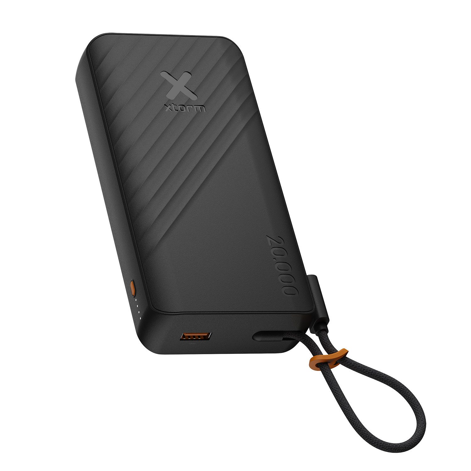 Xtorm 30W Go2 Powerbank 20.000 mAh Powerbank (1 St), Powerbank mit integriertem Kabel