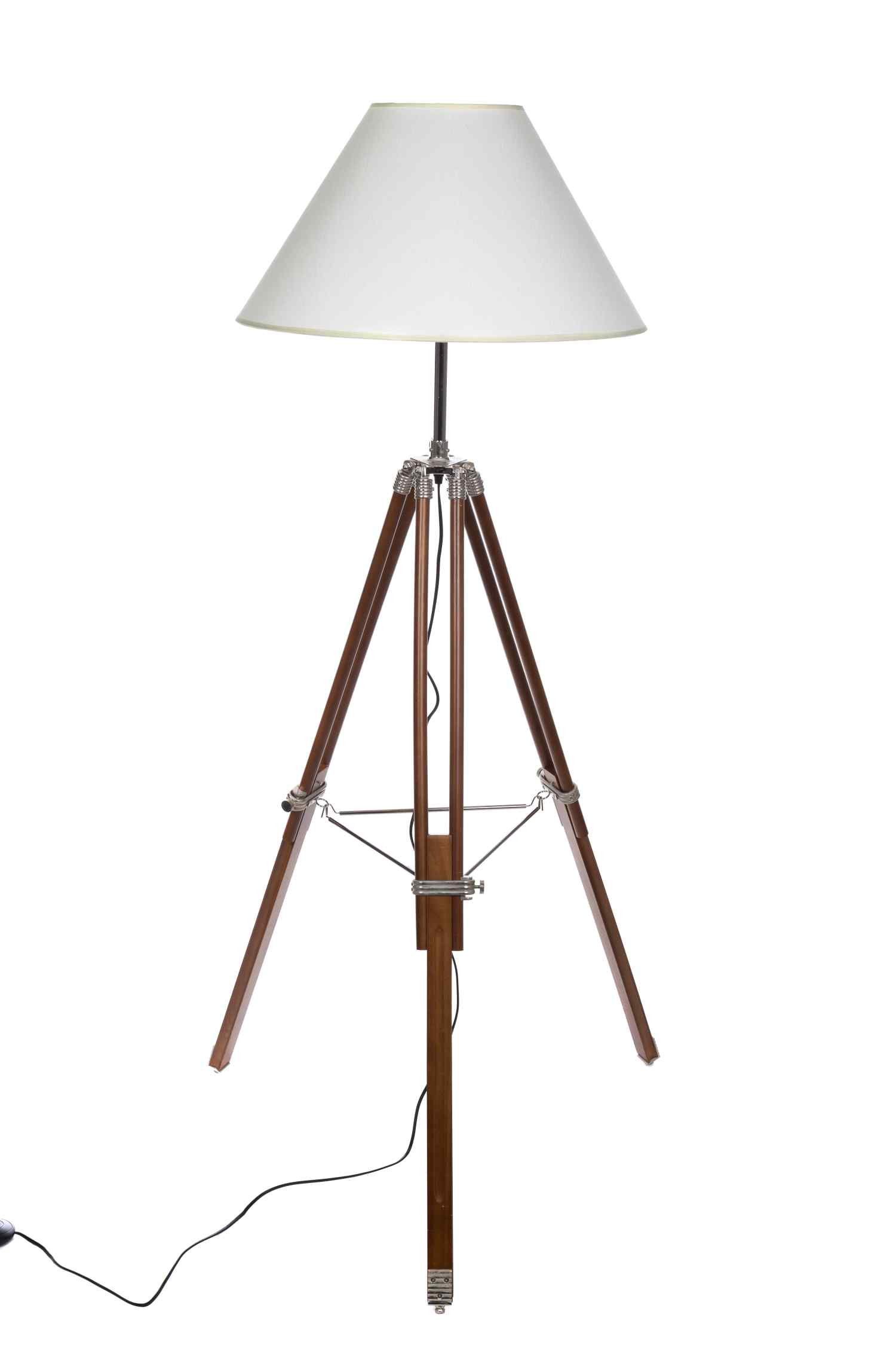 BIRENDY Stehlampe »Riesige XXL Stativlampe Stehlampe im Dreibein Stativ  Look F705 weißer Schirm« online kaufen | OTTO