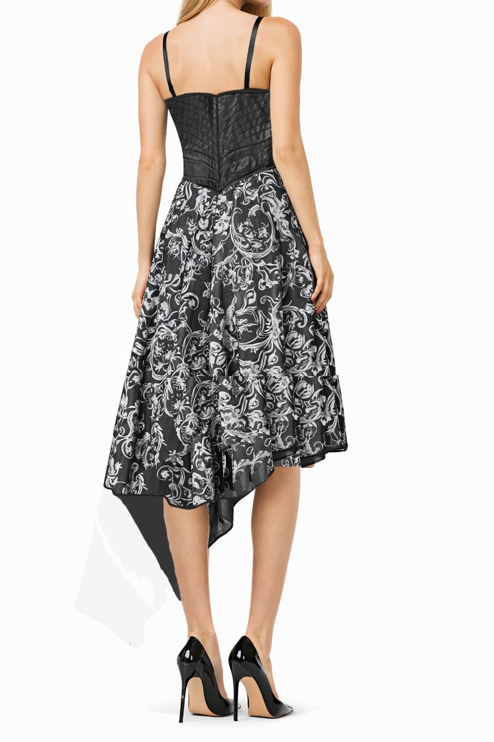 Diesel Bustierkleid Diesel Black Gold Dalpell-FS Abito Damen Kleid Schwarz