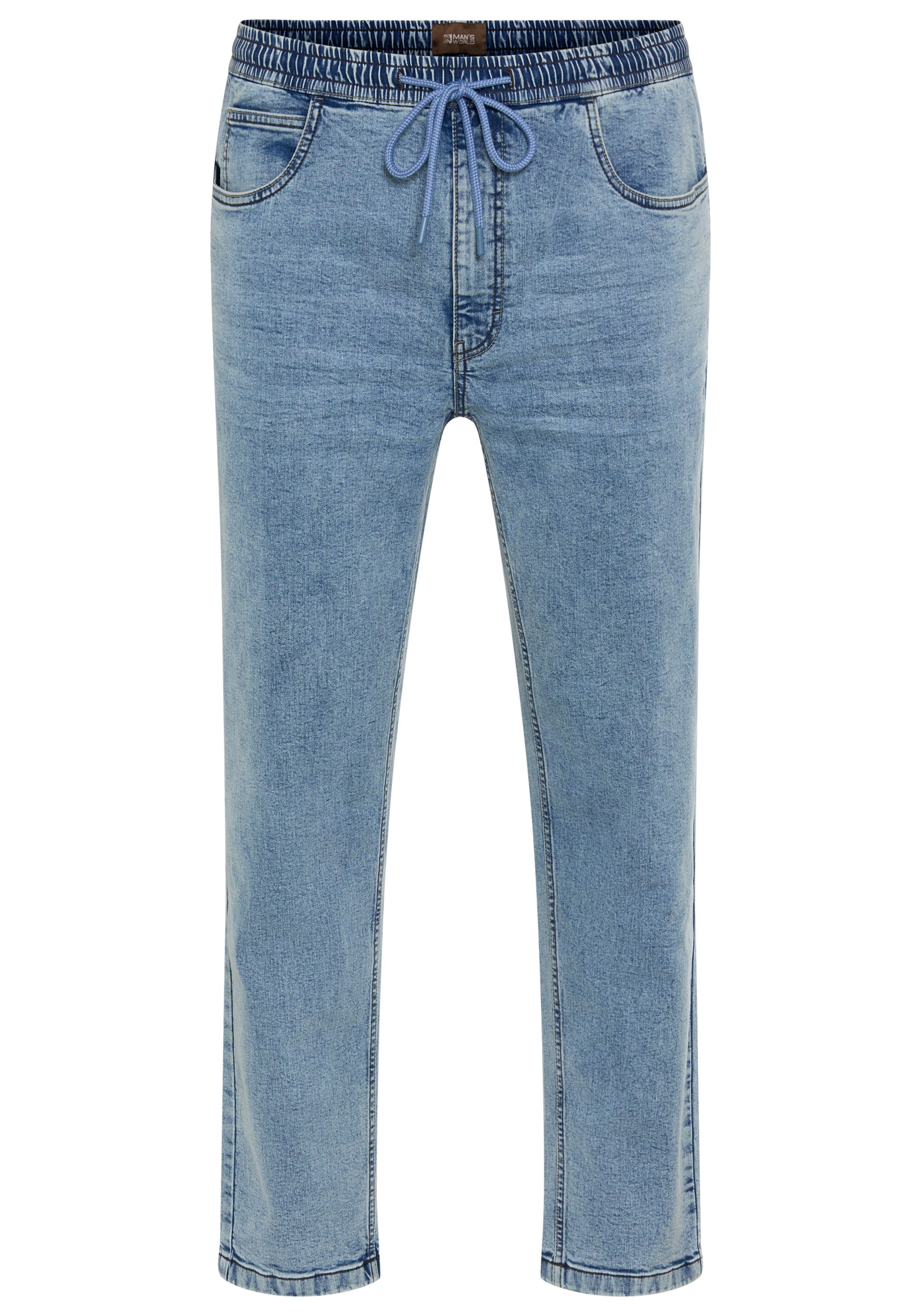 Man's World Plus Schlupfjeans gerade geschnittenes Bein, Regular-Fit, mit K günstig online kaufen