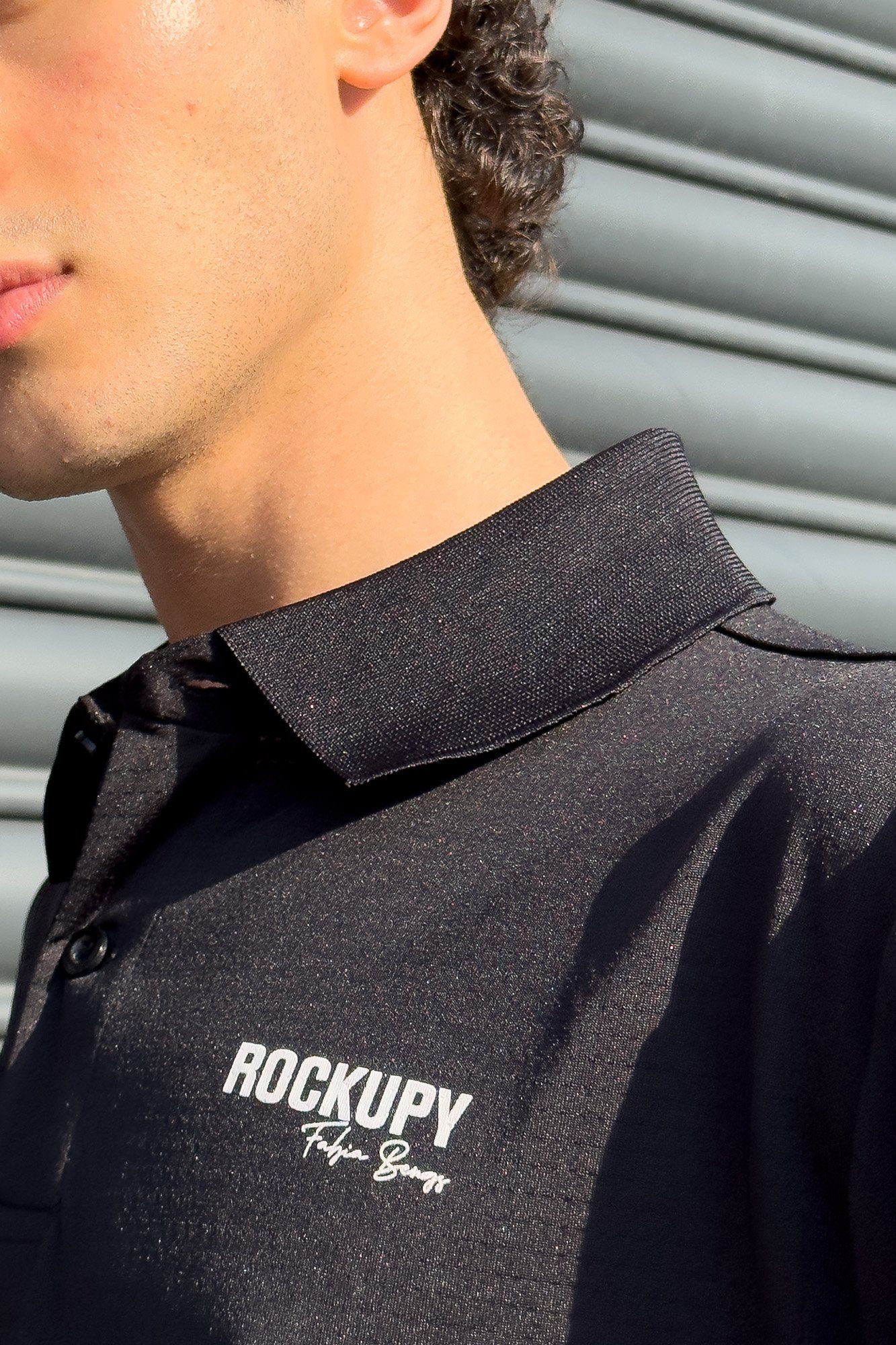 Rockupy Rockupy Poloshirt Filip mit Print original