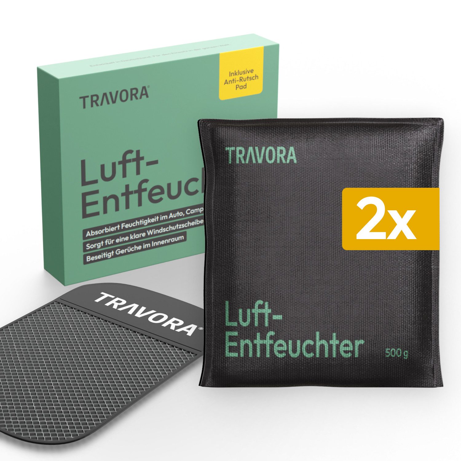 TRAVORA Luftentfeuchter Luftentfeuchter Auto Kissen mit Anti-Rutsch Pad, wi günstig online kaufen