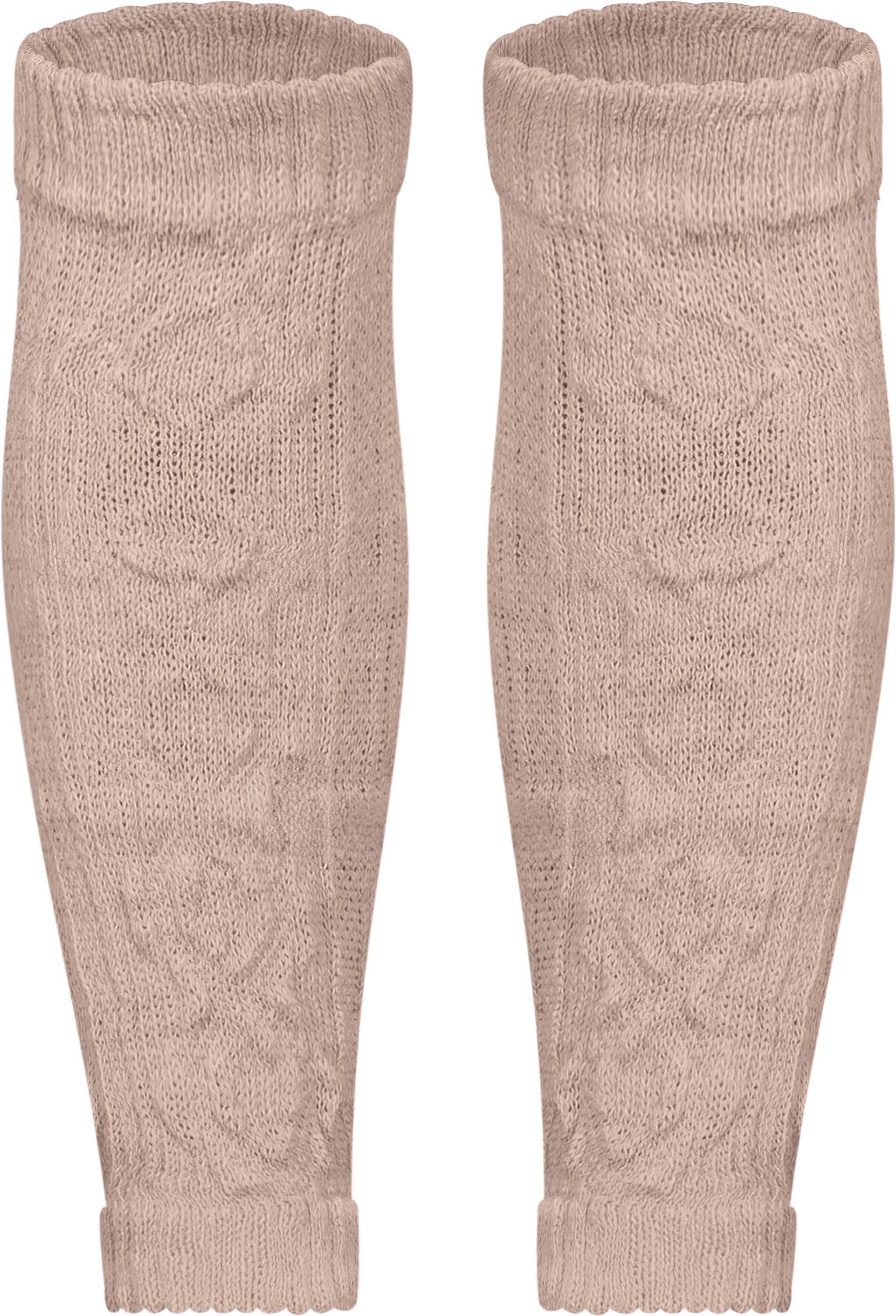 Beinstulpen Strickstulpen mit Wolle