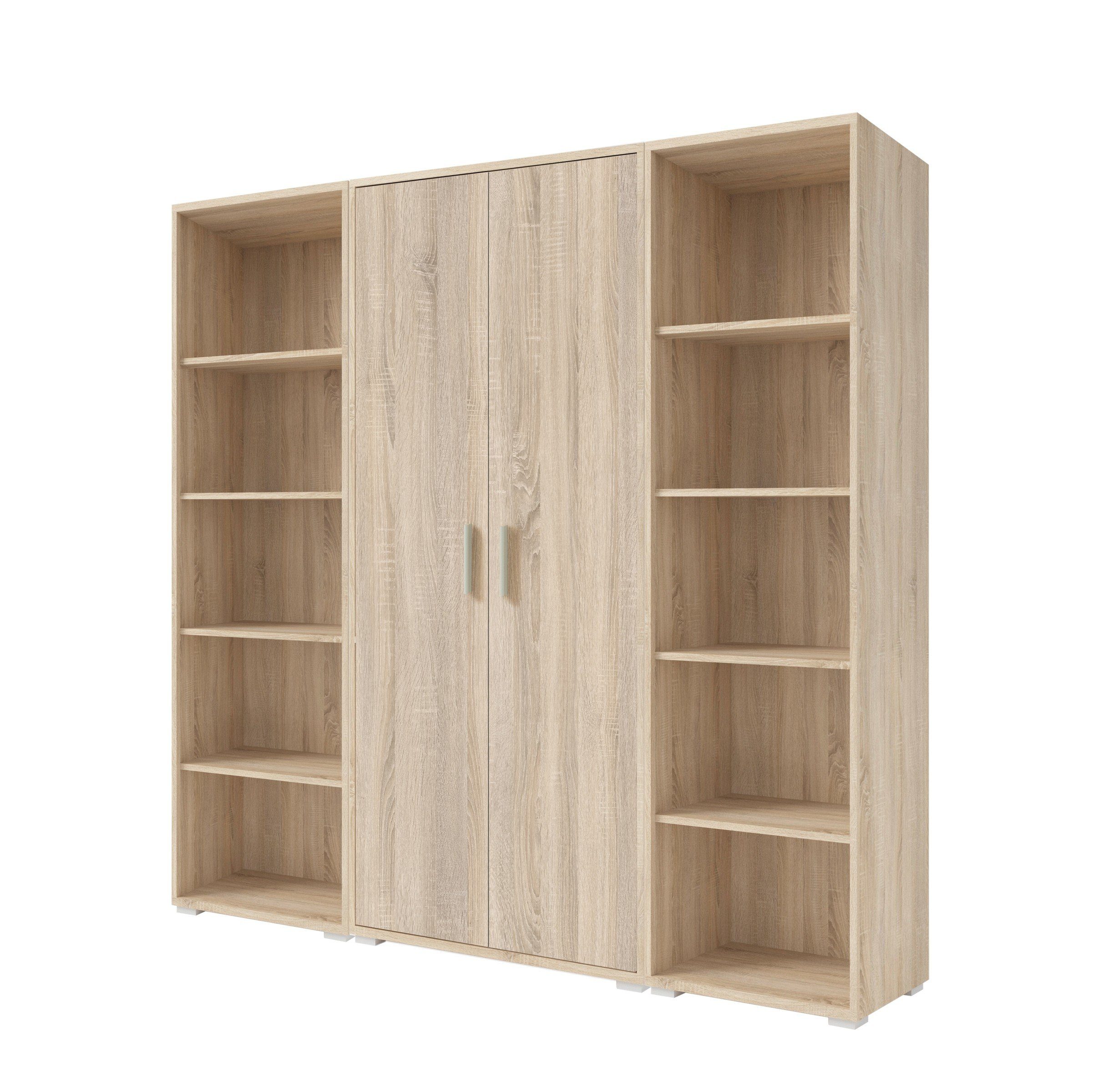 Bega Consult Aktenregal in Sonoma/Eiche mit 5 Fächern und 4 Einlegeböden, BxHxT: 52,5x186x35 cm – Bild 4 von 4