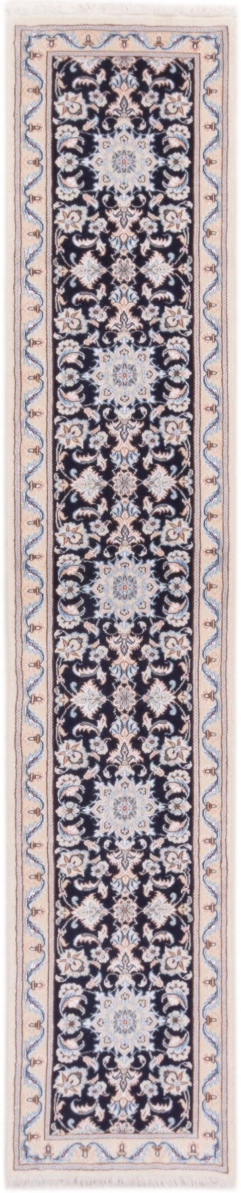 Nain Trading Orientteppich Nain 9La 50x260 Handgeknüpfter Orientteppich / Perserteppich Läufer, rechteckig, Höhe: 10 mm