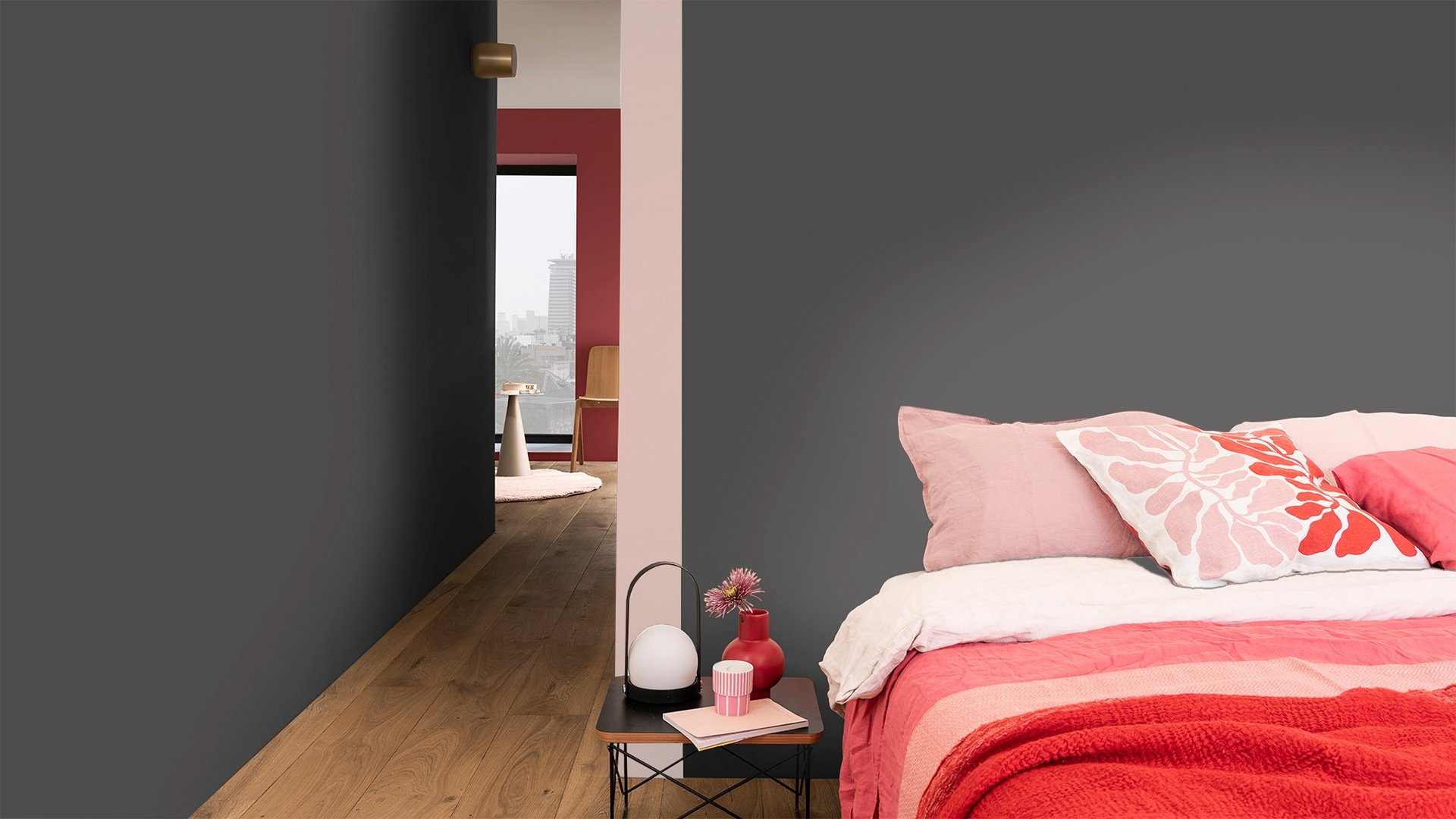 Dulux Wand- und Deckenfarbe hochdeckend, 2,5 matt, Anthrazitgrau Refresh, l Simply