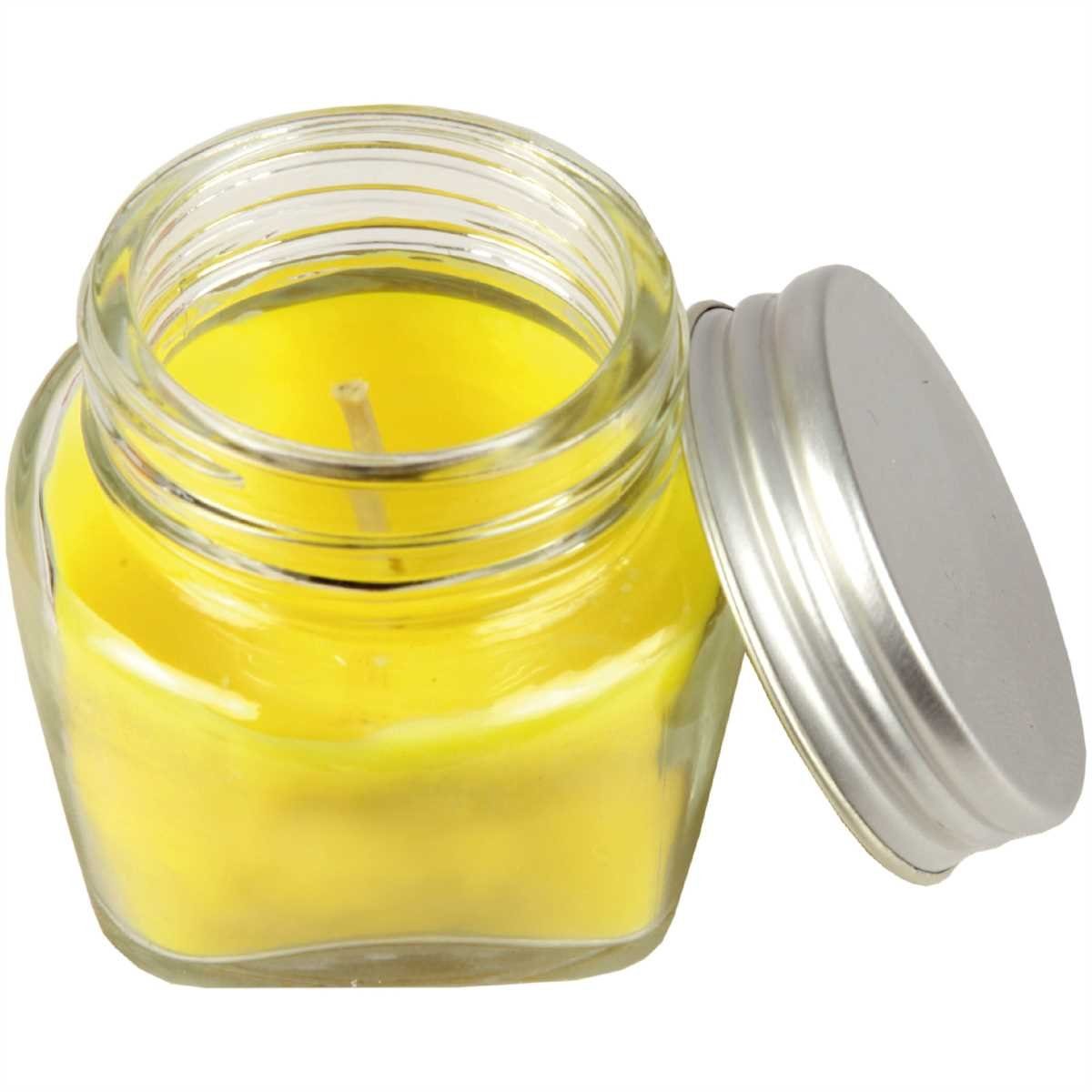 HS Candle Duftkerze Kerzenset 12er-Pack (12-tlg), Kerze im Glas mit Deckel, Raumduft 12er Pack je ca. 7 Std. Brenndauer