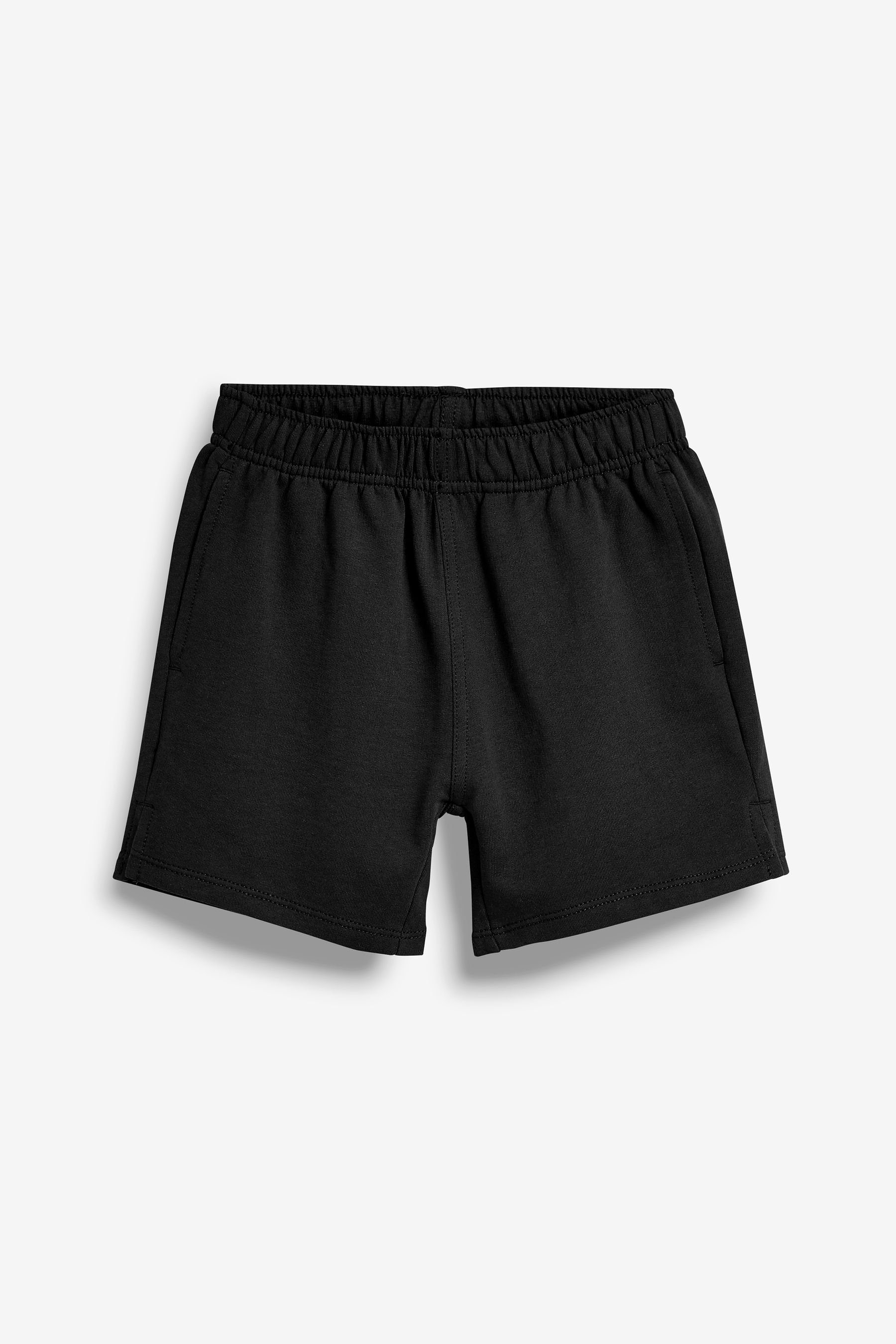 Shorts Black Next Schulshorts aus Jersey (1-tlg)