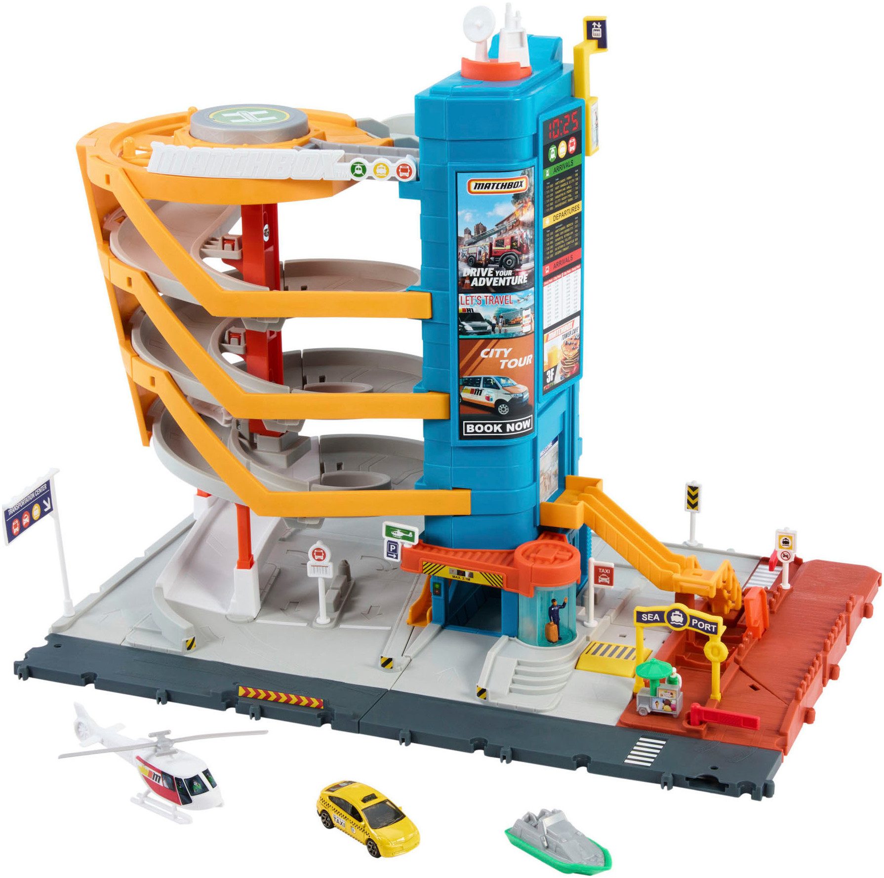 MATCHBOX Spiel-Parkhaus Action Drivers Transport-Center günstig online kaufen