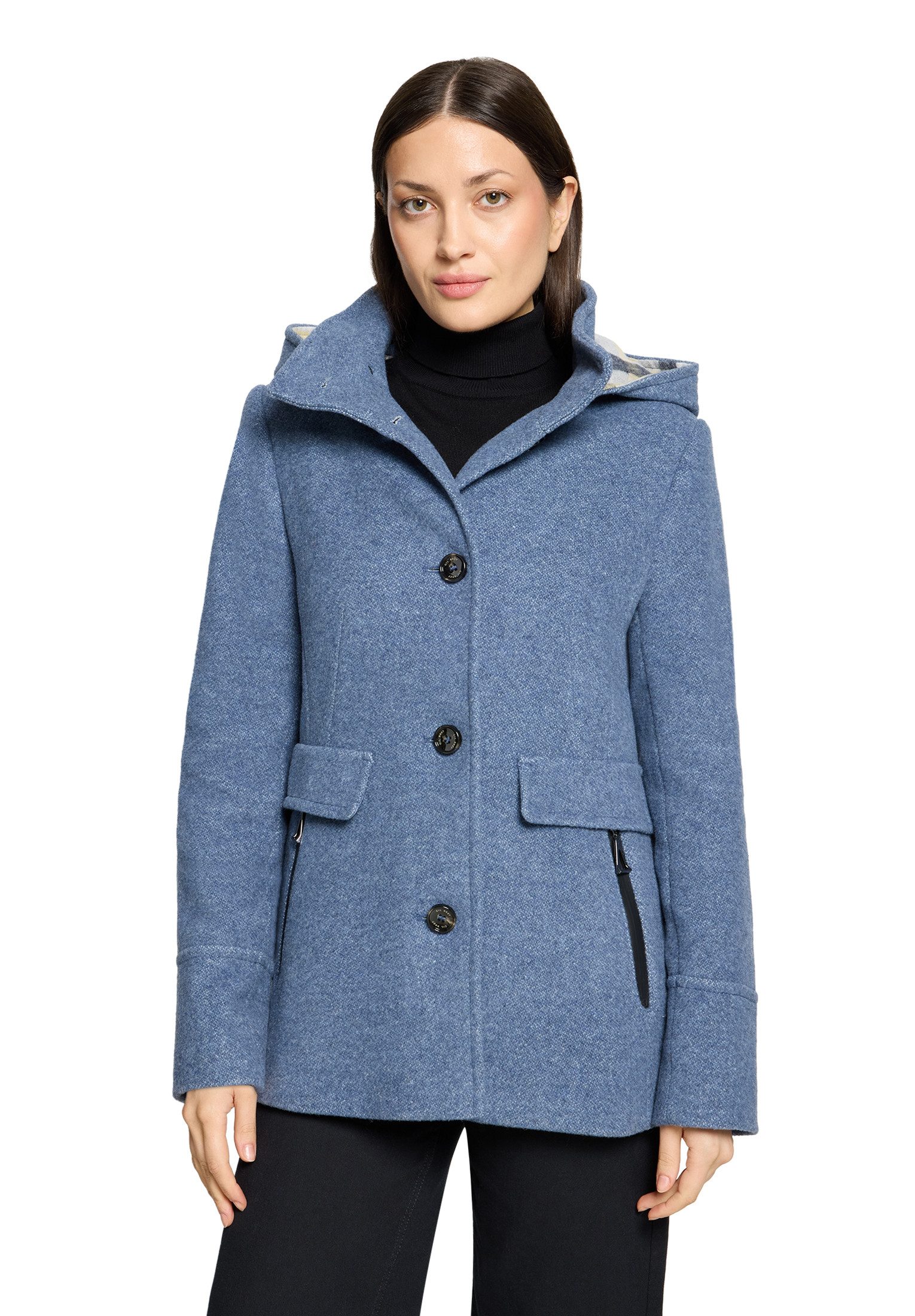 Gil Bret Fleecejacke mit Kapuze und Wolle