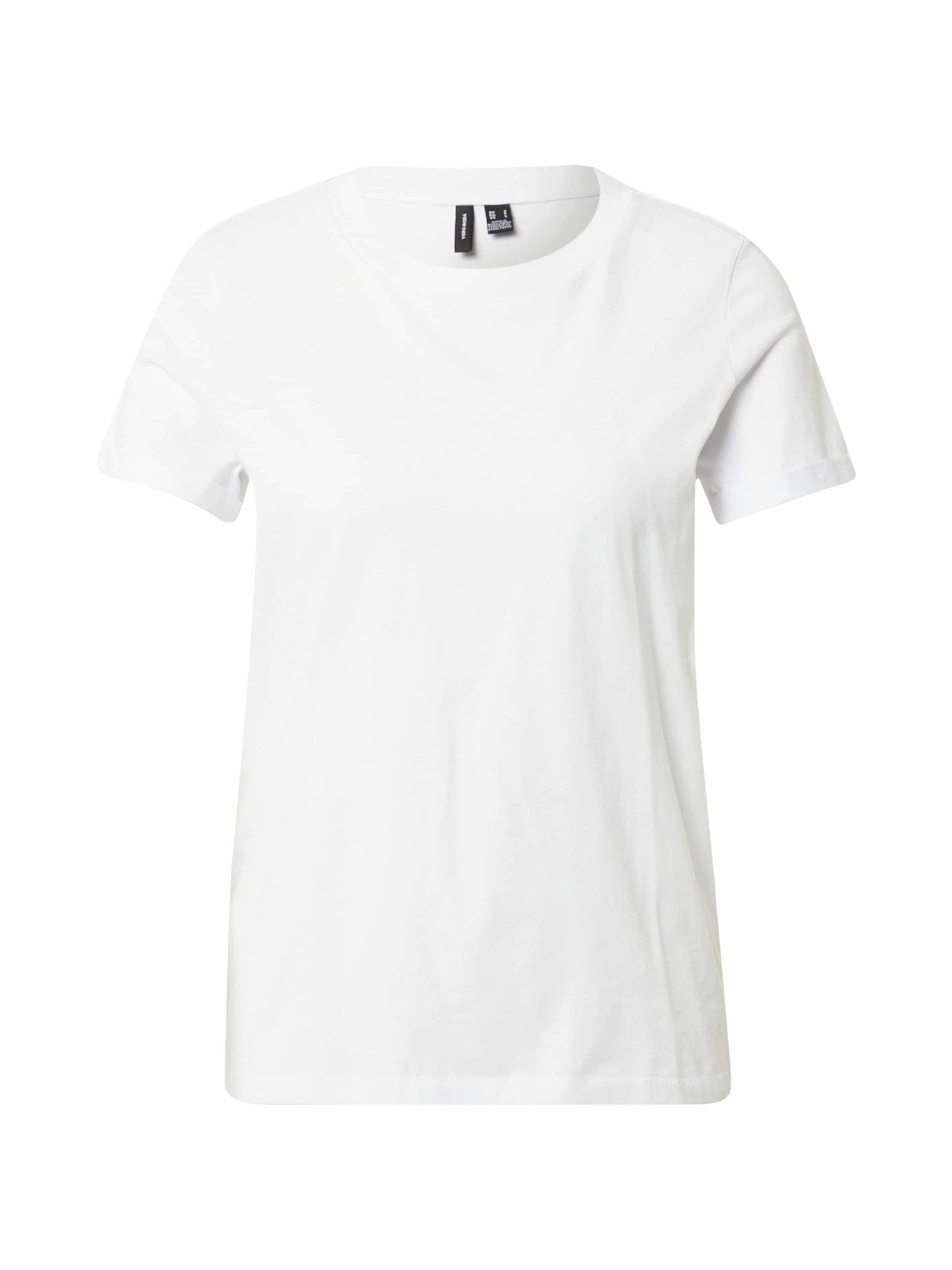 Vero Moda T-Shirt VMPaula (1-tlg) Plain/ohne Details günstig online kaufen