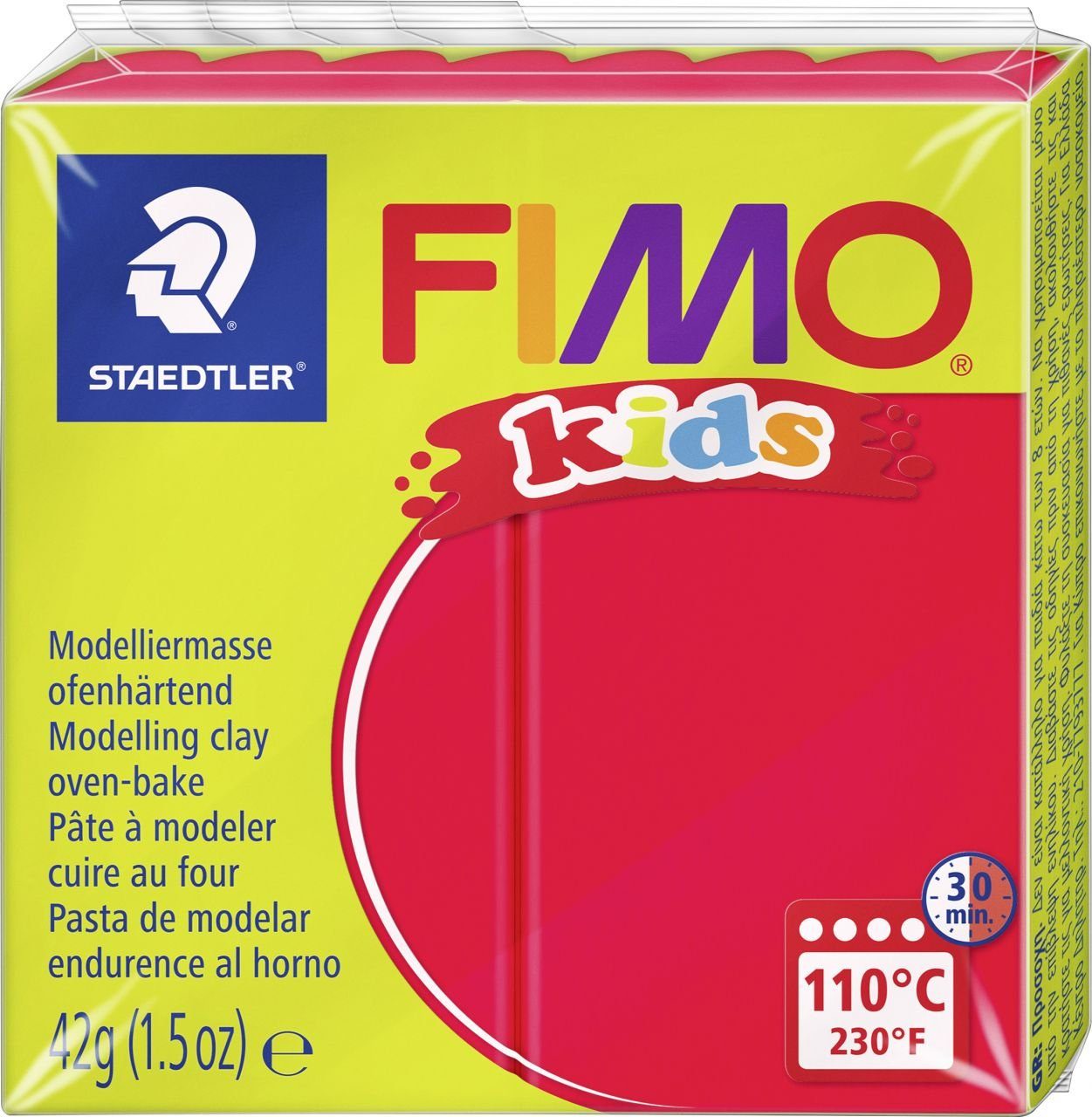 STAEDTLER Bastelfilz Fimo Kids rot 42 g