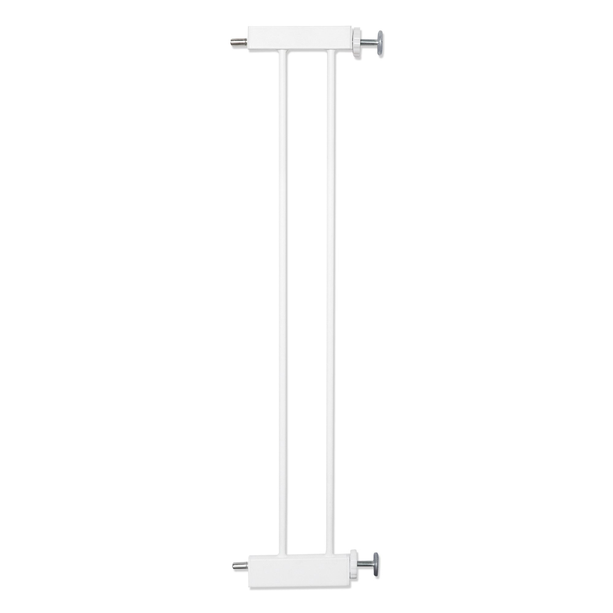 roba® Verlängerung für Türschutzgitter easySafe + 7 oder 14 cm - Zubehör ohne Bohren montierbar, Erweiterung für Tür- & Treppenschutzgitter aus Metall - Bis zu 110 cm