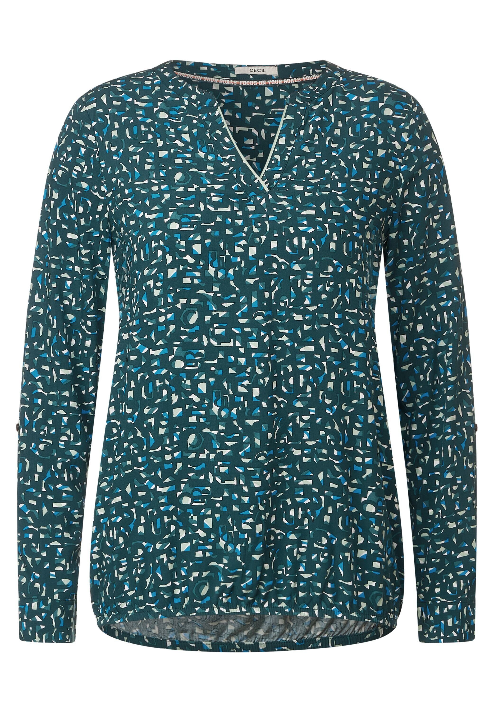 Cecil Shirtbluse deep green lake