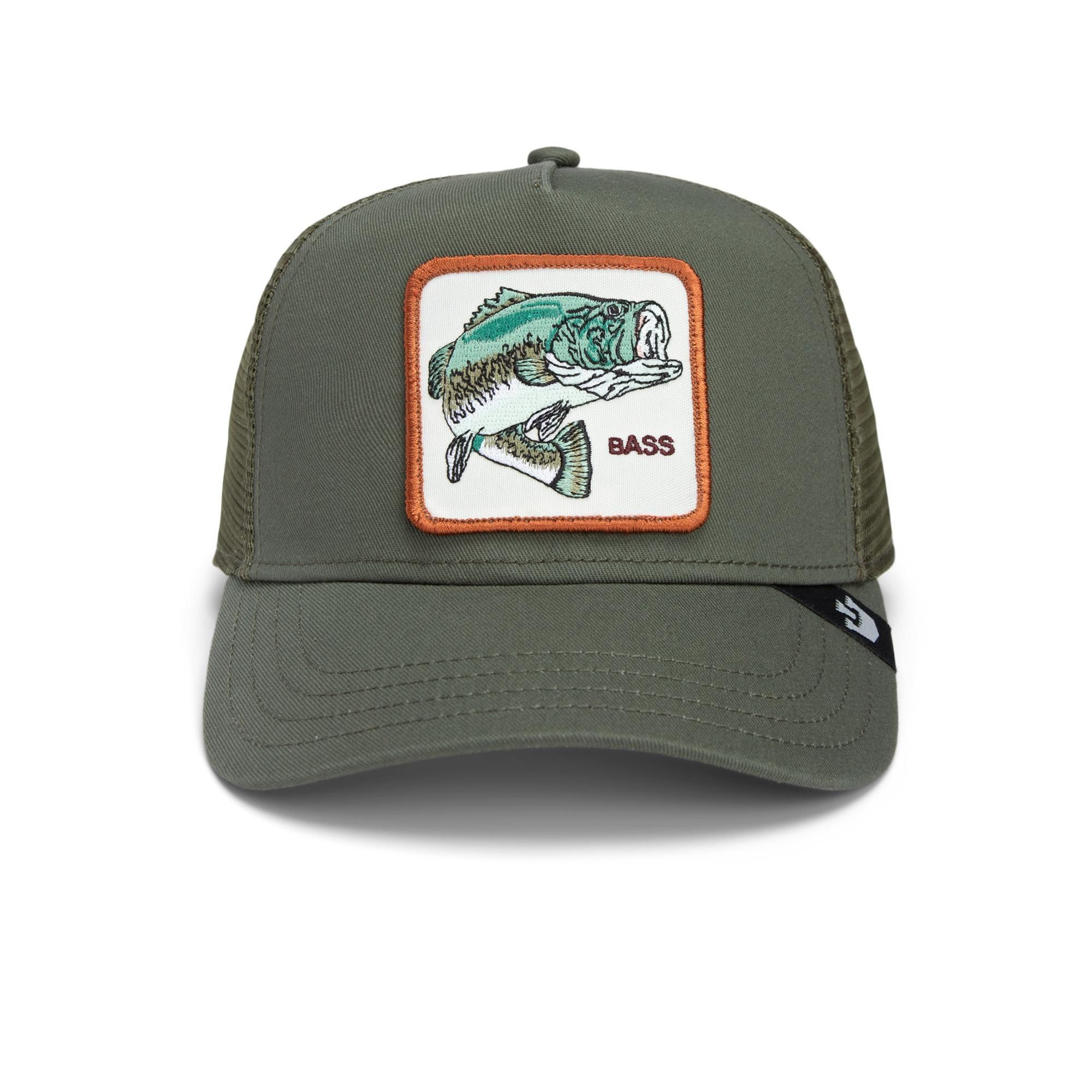 Trucker Cap Goorin Bros. Gone Fishin' Trucker Mesh Cap Core Combo Olive