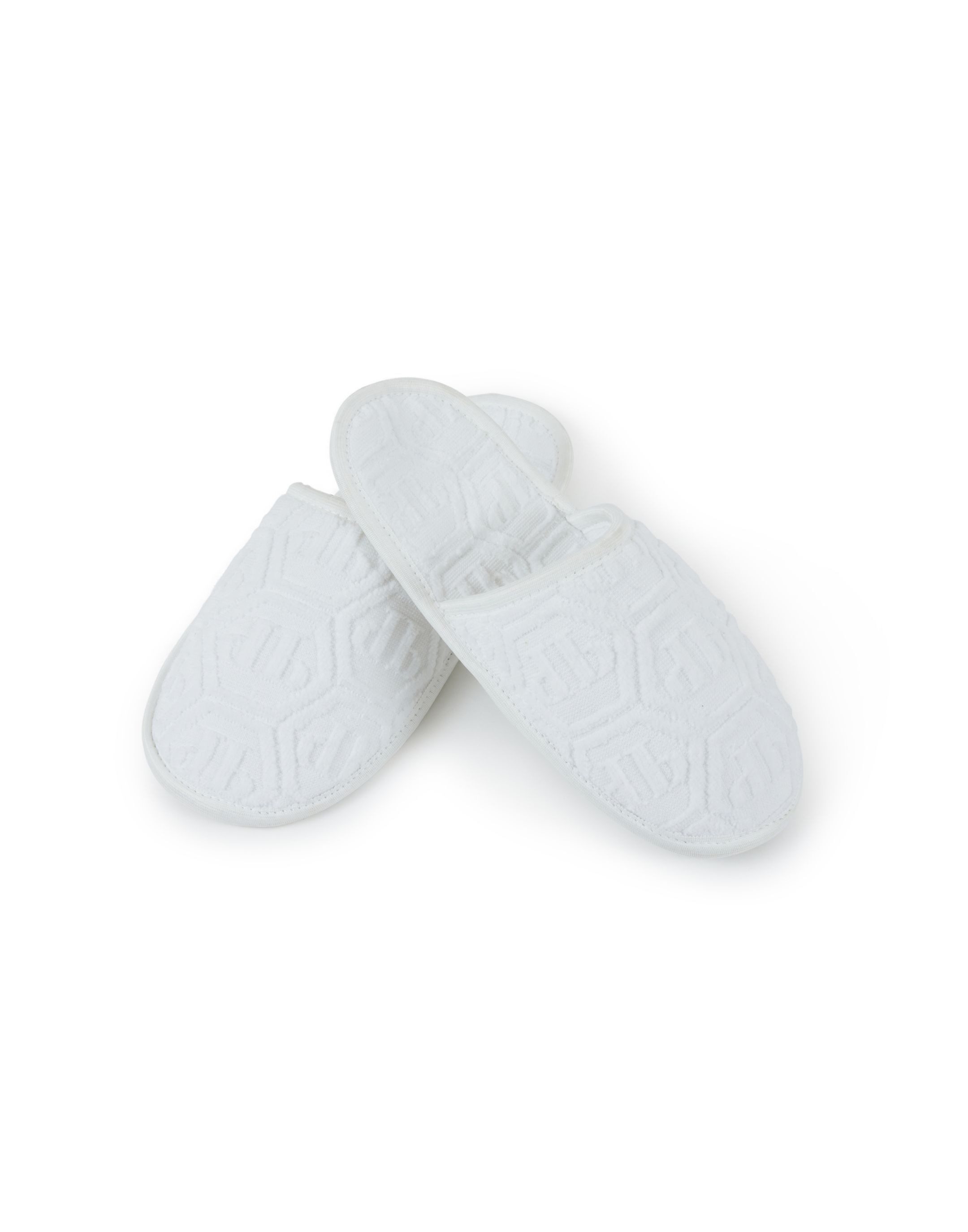 PHILIPP PLEIN Flat Slippers Hexagon Pantoffel