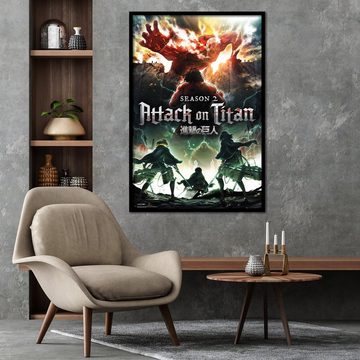 GB eye Poster Attack On Titan Poster Season 2 Key Art 61 x 91,5 cm