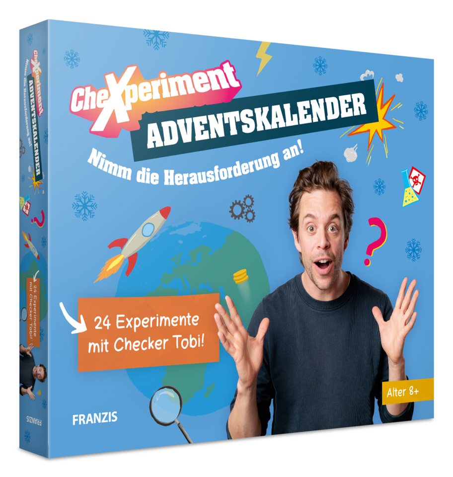Franzis Adventskalender CheXperiment Adventskalender mit Checker Tobi