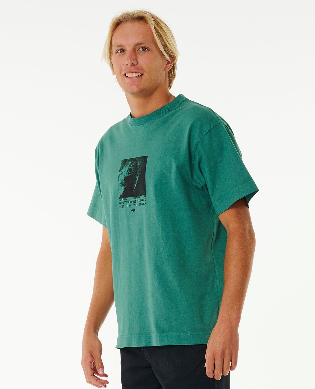 Rip Quality Curl Products Print-Shirt Surf Kurzärmeliges Slash T-Shirt