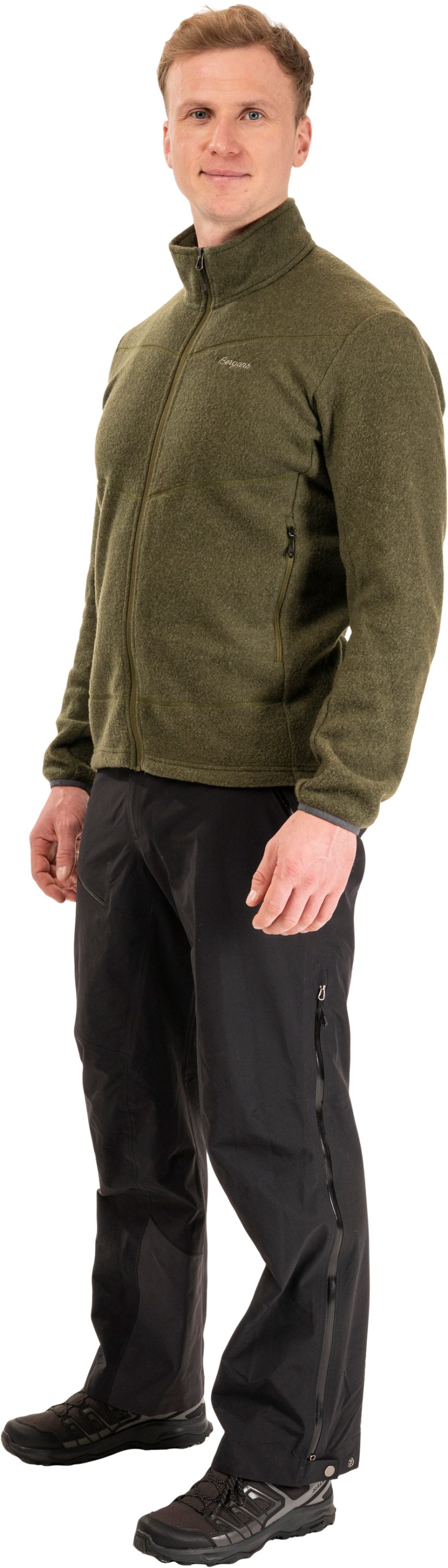 Bergans Fleecejacke Bergans Herren Rabot Merino Fleecejacke