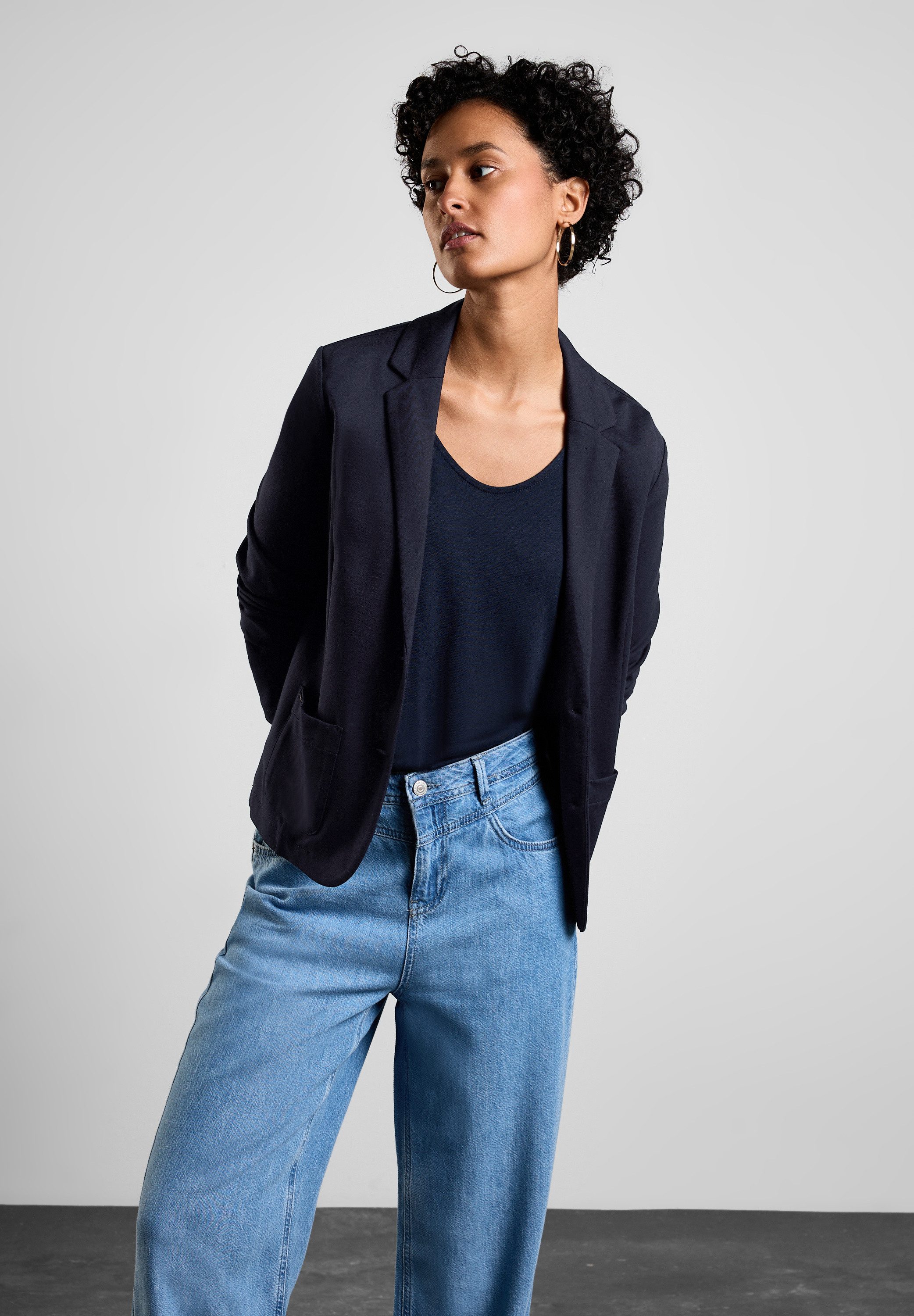 STREET ONE Kurzblazer mit Reverskragen günstig online kaufen