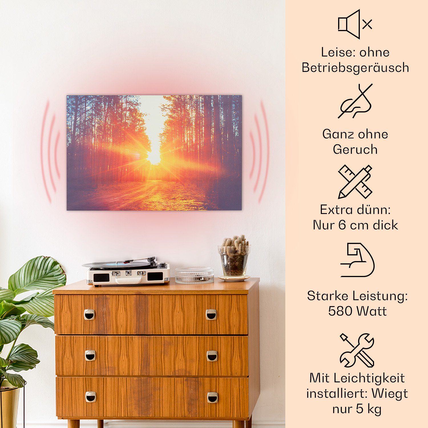 Klarstein Heizkörper Wonderwall Air Art Infinite, günstig online kaufen