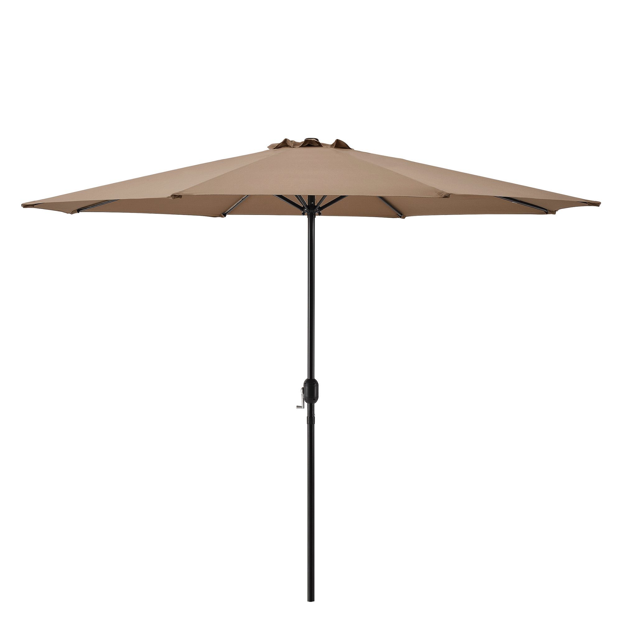 casa.pro Sonnenschirm, »Budapest« Kurbelschirm Marktschirm 230x300cm Beige