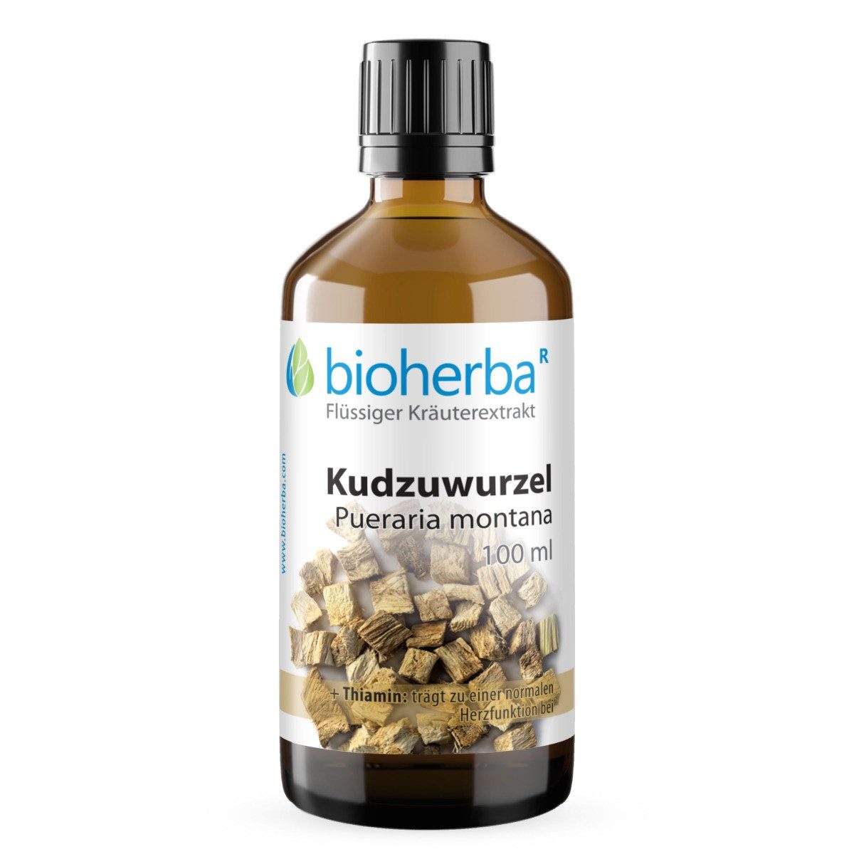 BIOHERBA R Bioherba Kudzuwurzel Pueraria montana Tropfen Tinktur 100 ml Glasflasche, 1 er
