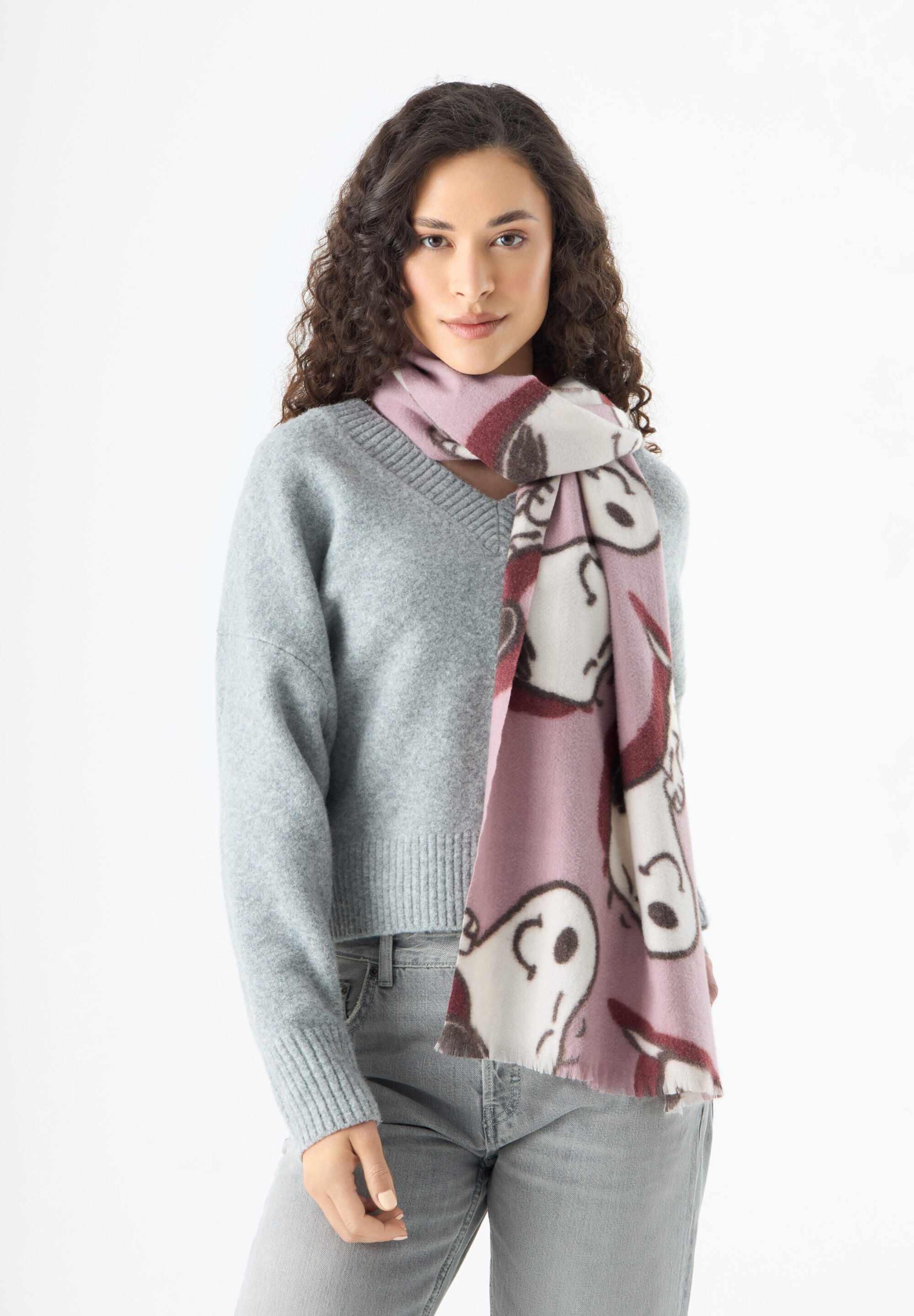 Codello Modeschal, (1-St), Allover-Motiv mit Snoopy günstig online kaufen