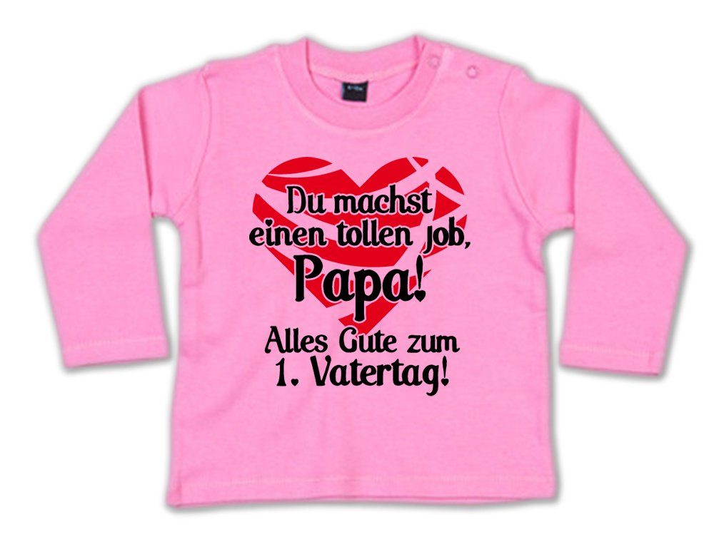 Ggraphics Longsleeve Du machst einen tollen Job, Papa! Alles Gute zum