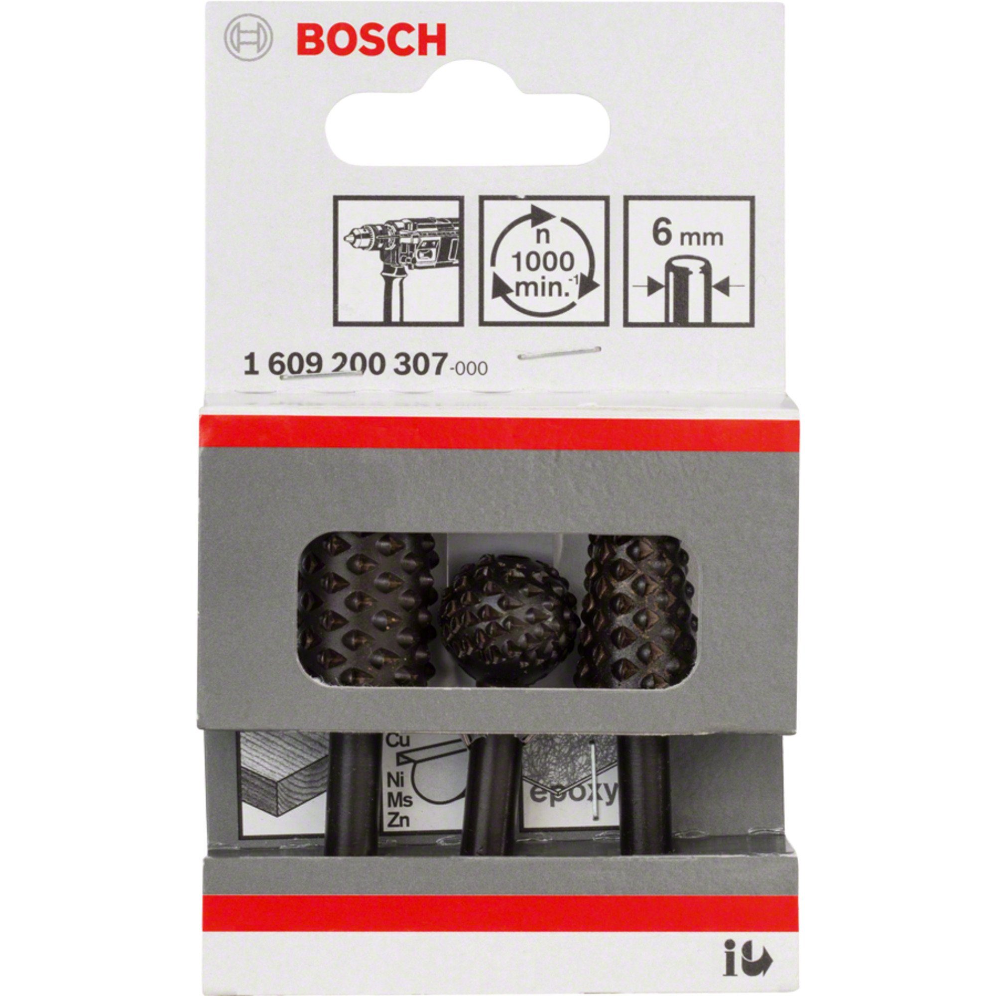 BOSCH Fräse Bosch Professional Freihandfräser-Set, 3-teilig