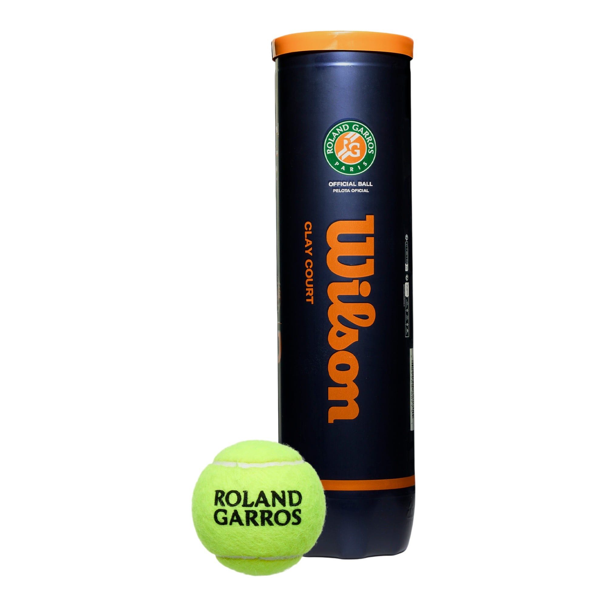 Tennisball Roland Garros Clay Dose 4er