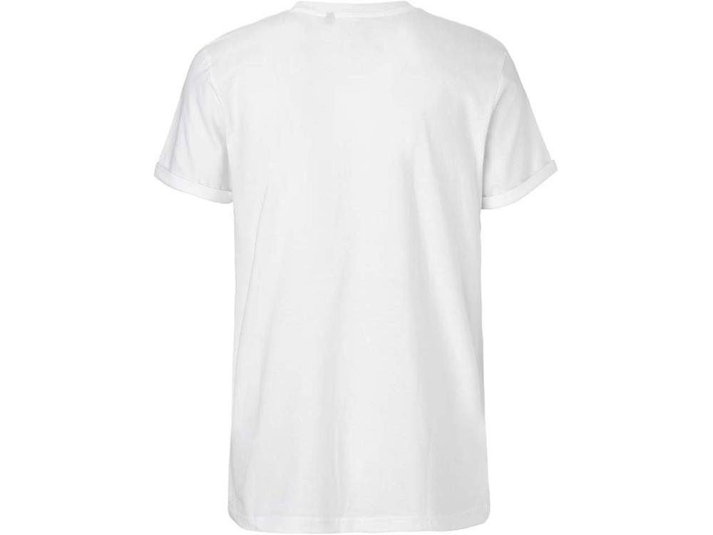 Roll-Up-Ärmeln T-Shirt Neutral weiß mit Neutral Bio-Herren-T-Shirt