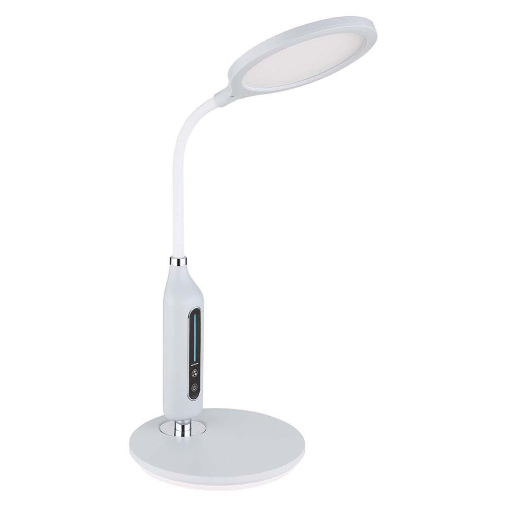 Globo Beistelllampe LED Touchdimmer Schreibtischlampe, Tischleuchte Schreibtischlampe Grau